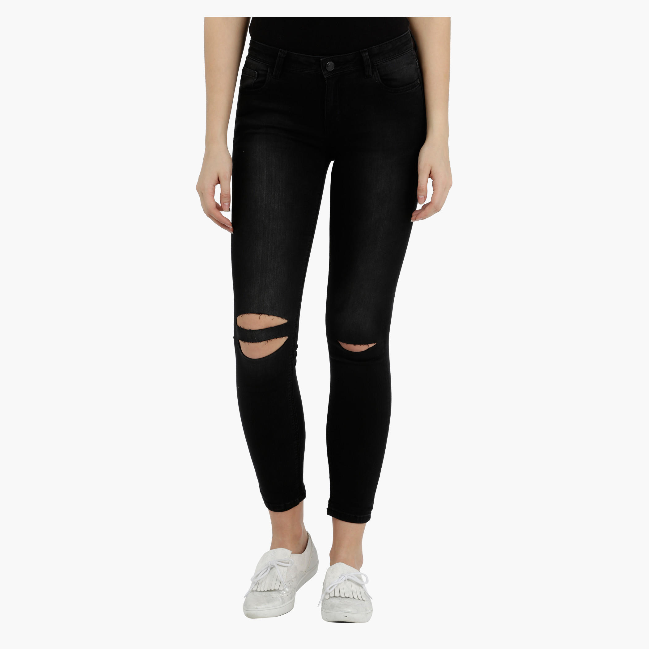 Lee Cooper Skinny Ripped Jeggings-women-clothing-bottoms-jeans-image-6