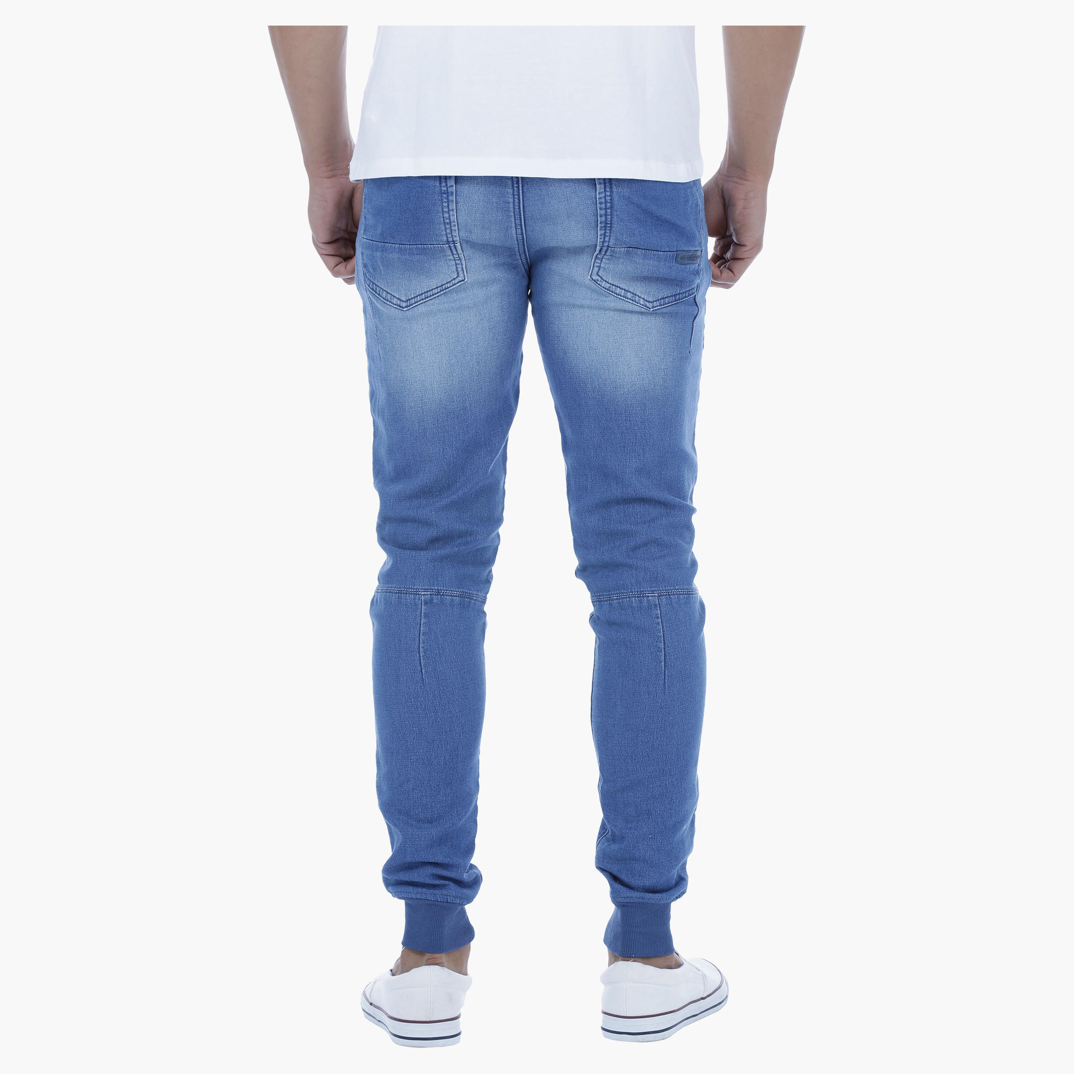 Lee Cooper Denim Jog Pants-men-clothing-bottoms-jeans-image-2