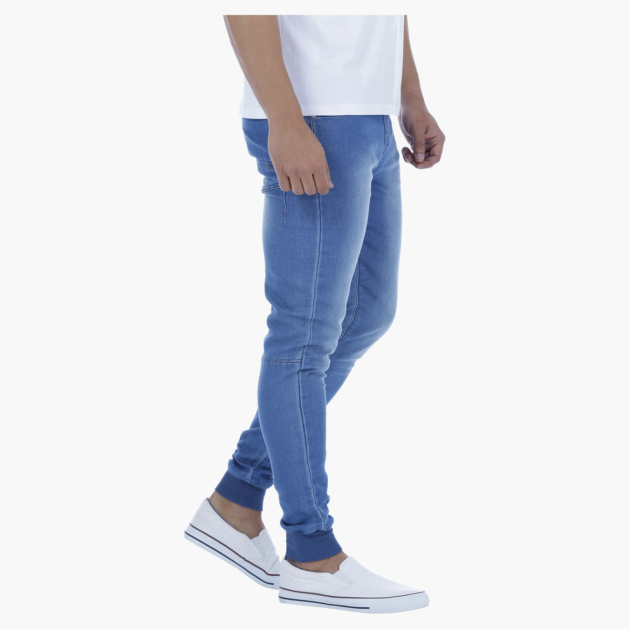 Lee Cooper Denim Jog Pants-men-clothing-bottoms-jeans-image-3
