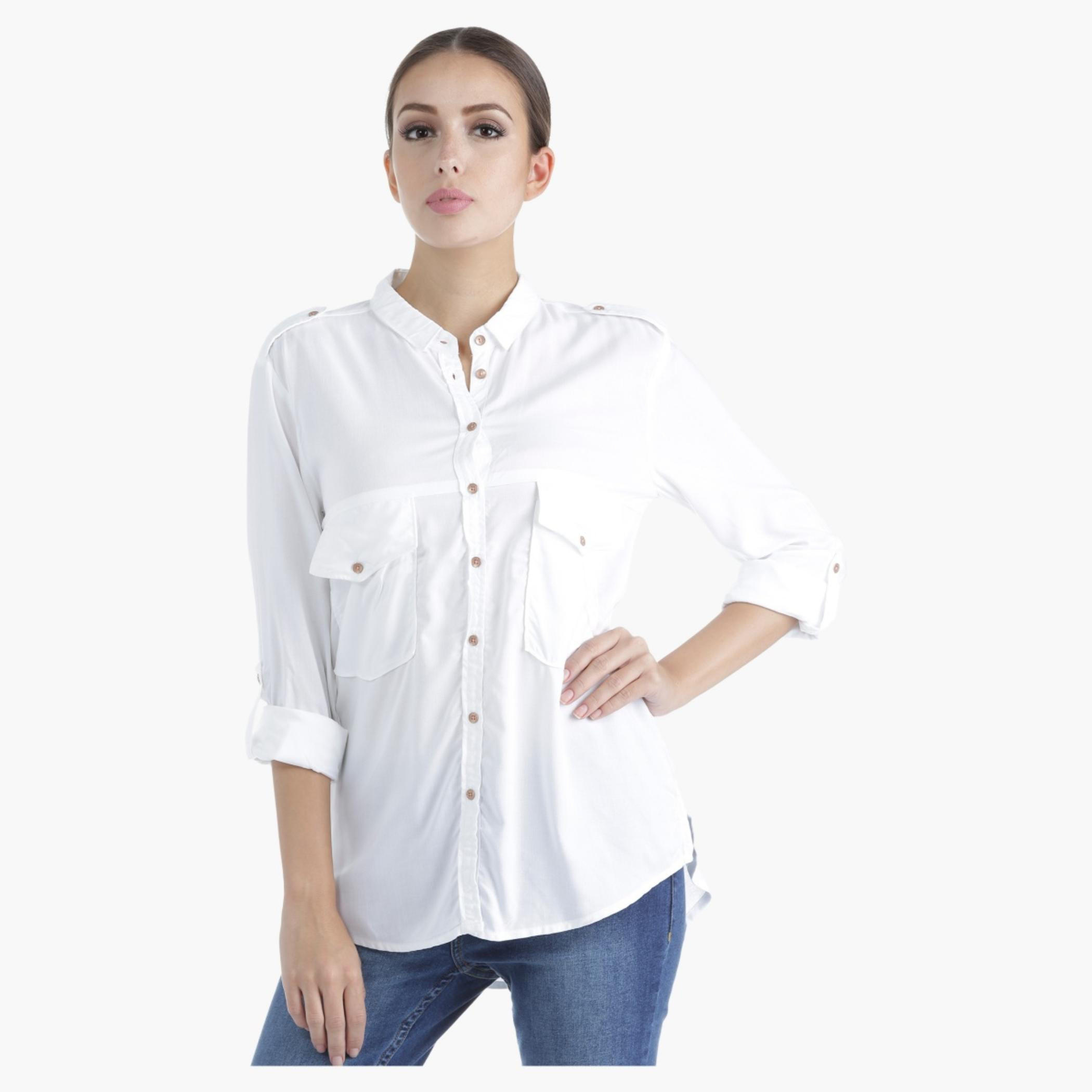 Lee Cooper Boyfriend Shirt in Regular Fit-women-clothing-shirtsandblouses-blouses-image-1