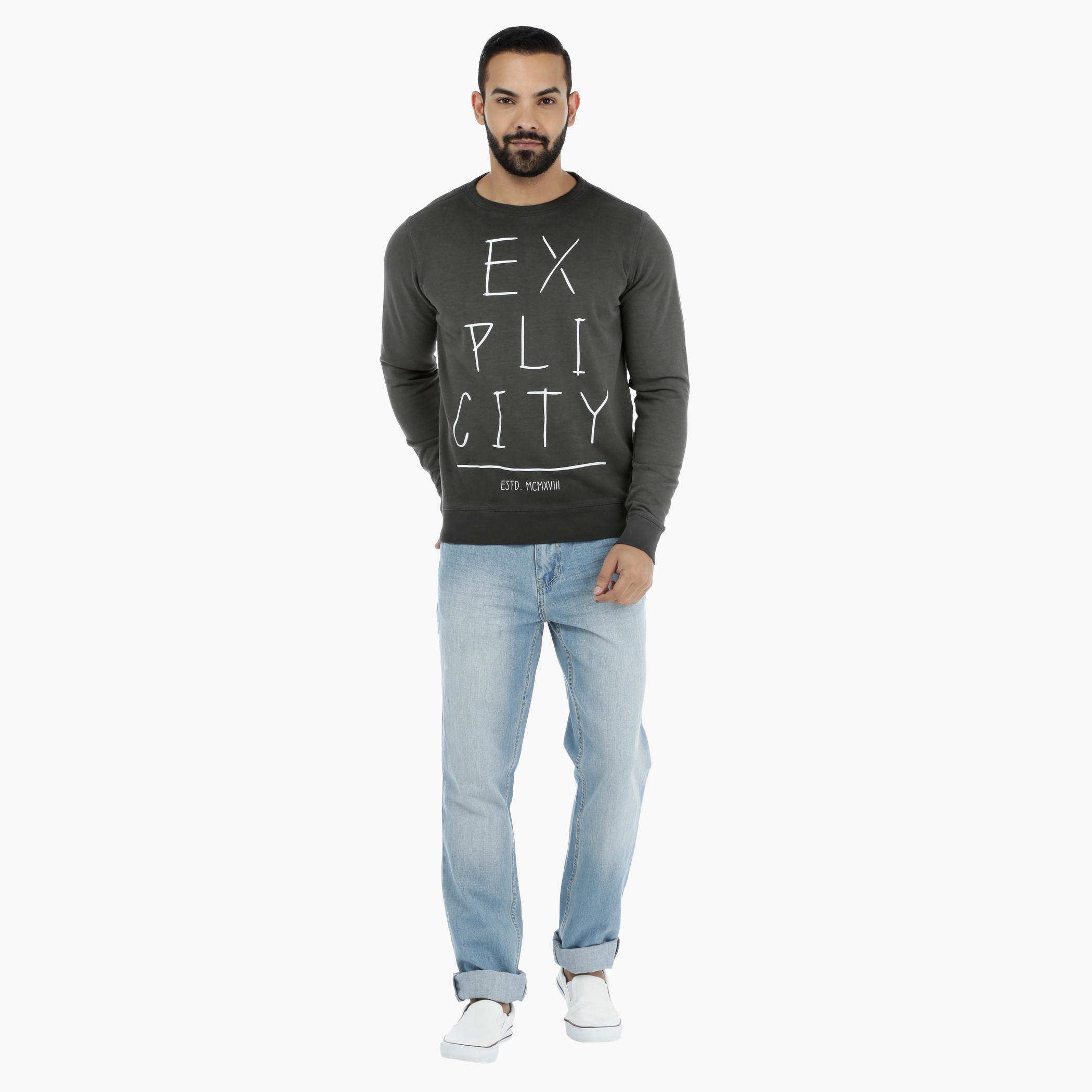 Lee Cooper Printed Sweatshirt-men-winterwear-hoodiesandsweatshirts-image-1