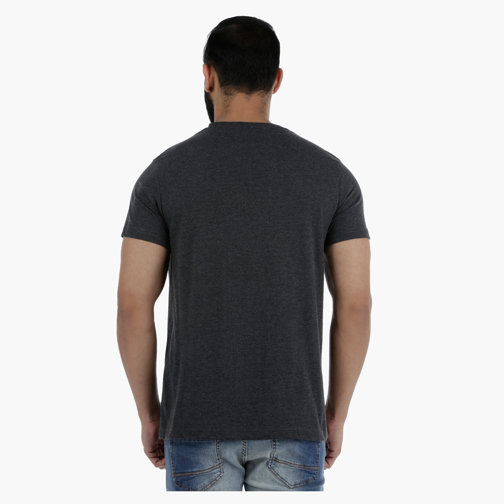 Lee Cooper Printed Short Sleeves T-Shirt with Crew Neck-men-clothing-tshirtsandpolos-tshirts-image-2