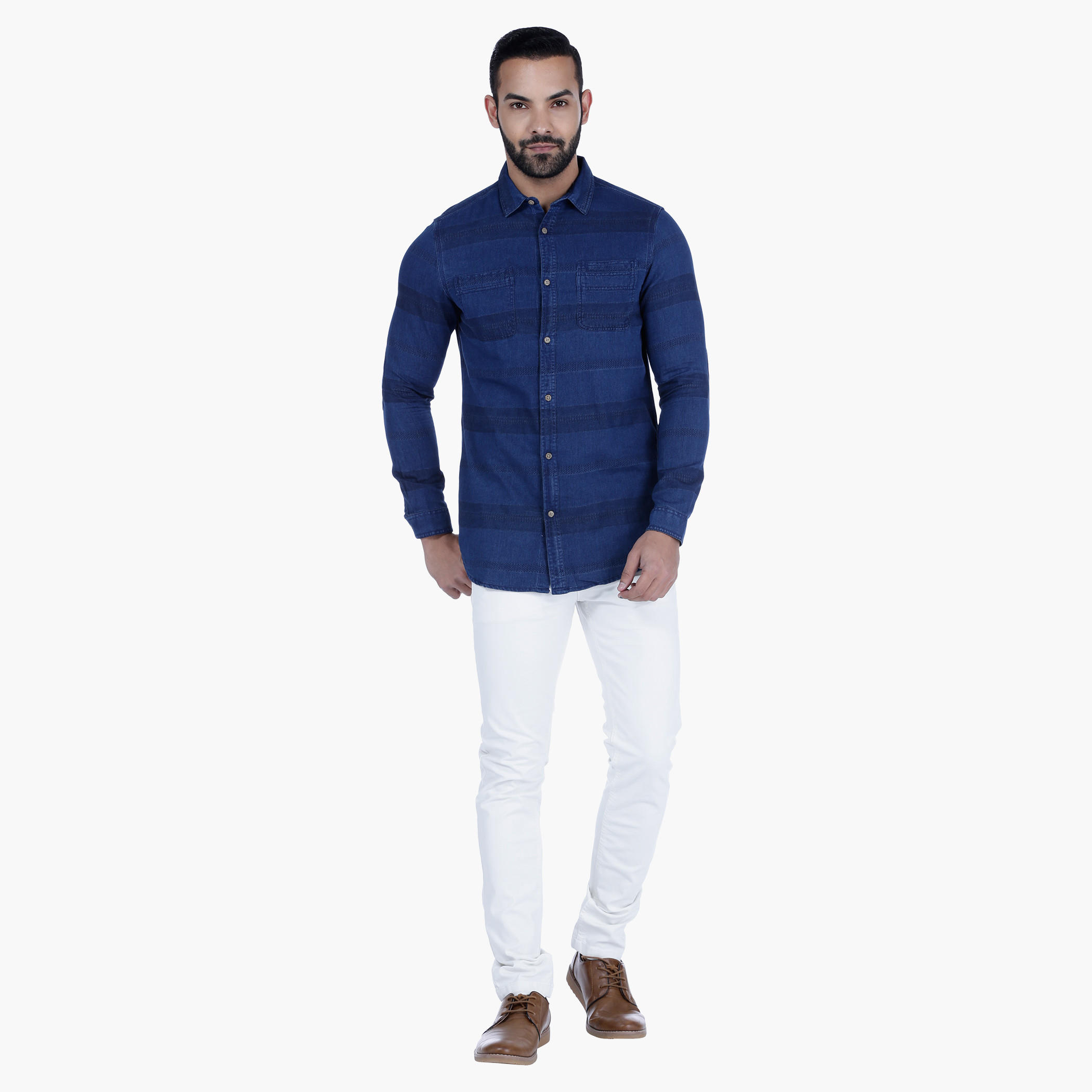 Lee Cooper Full Length Chino Pants-men-clothing-bottoms-trousersandchinos-trousers-image-1
