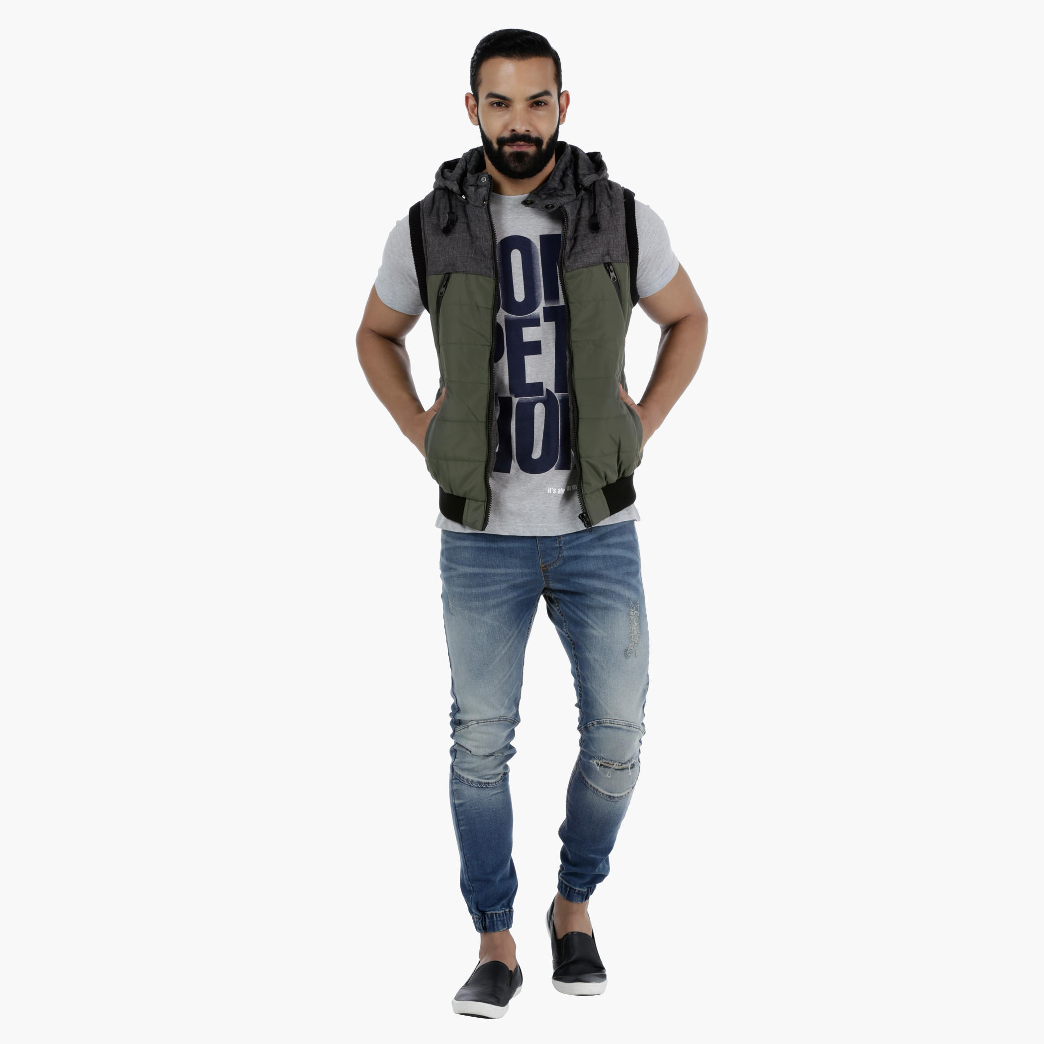 Lee Cooper Sleeveless Puffa Jacket with Hood-men-clothing-jacketsandblazers-jackets-image-5