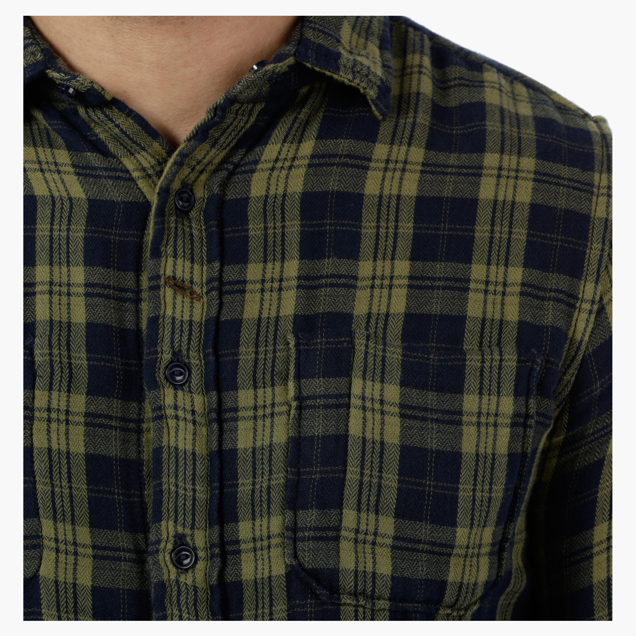 Lee Cooper Chequered Yarn Dyed Double Fabric Shirt-men-clothing-shirts-image-4