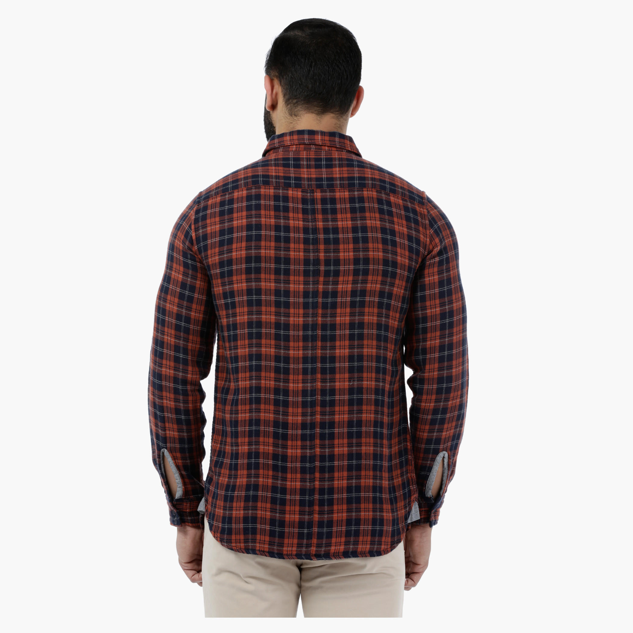 Lee Cooper Chequered Yarn Dyed Double Fabric Shirt-men-clothing-shirts-image-8