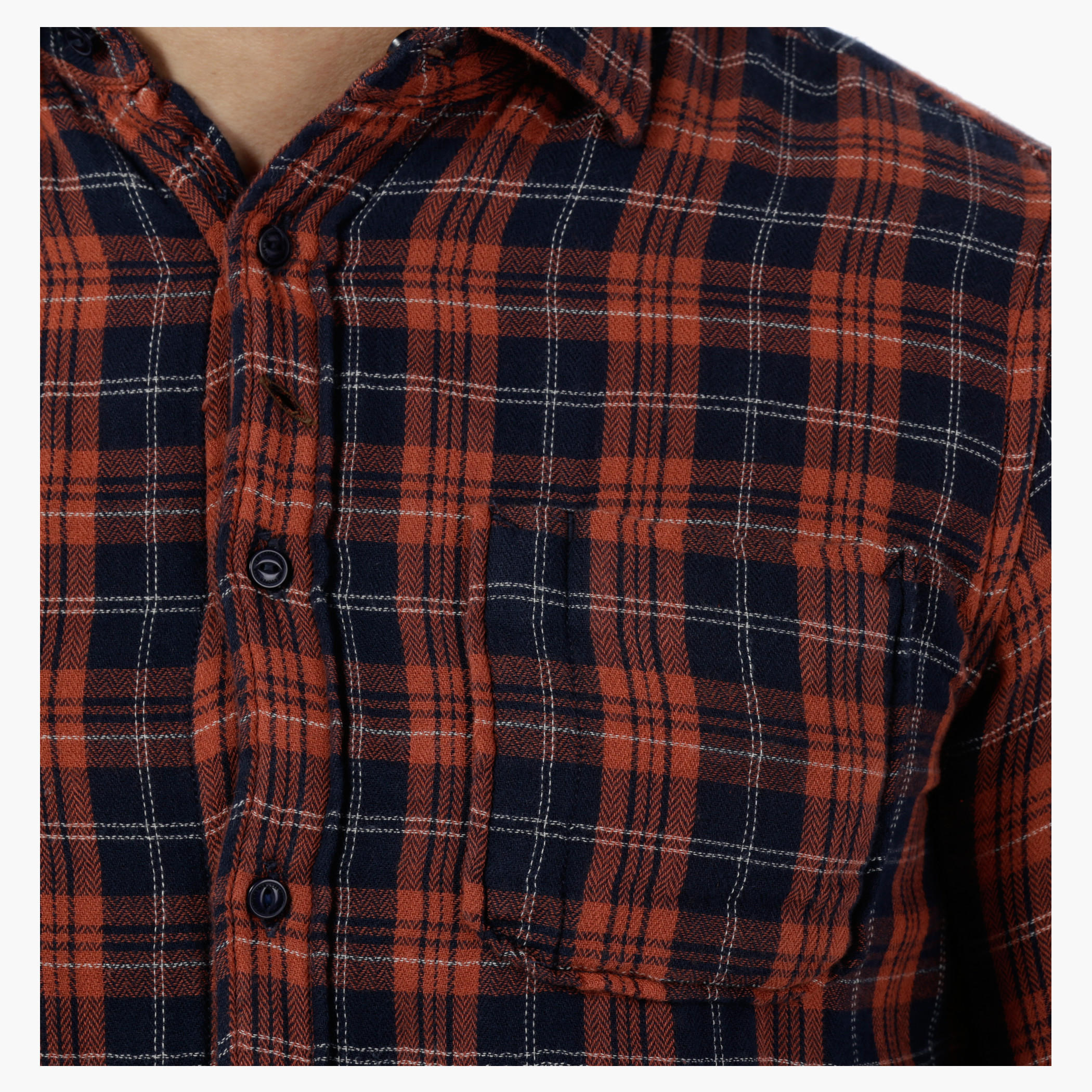 Lee Cooper Chequered Yarn Dyed Double Fabric Shirt-men-clothing-shirts-image-9