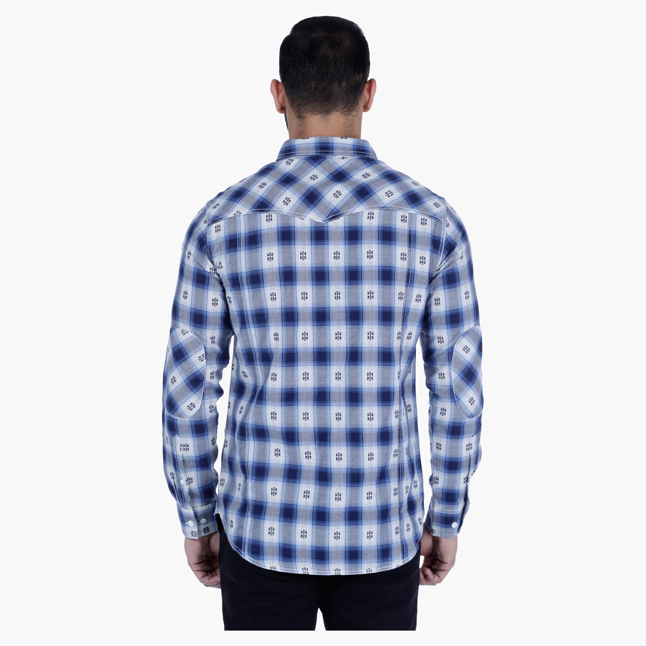 Lee Cooper Printed Shirt with Long Sleeves-men-clothing-shirts-image-2