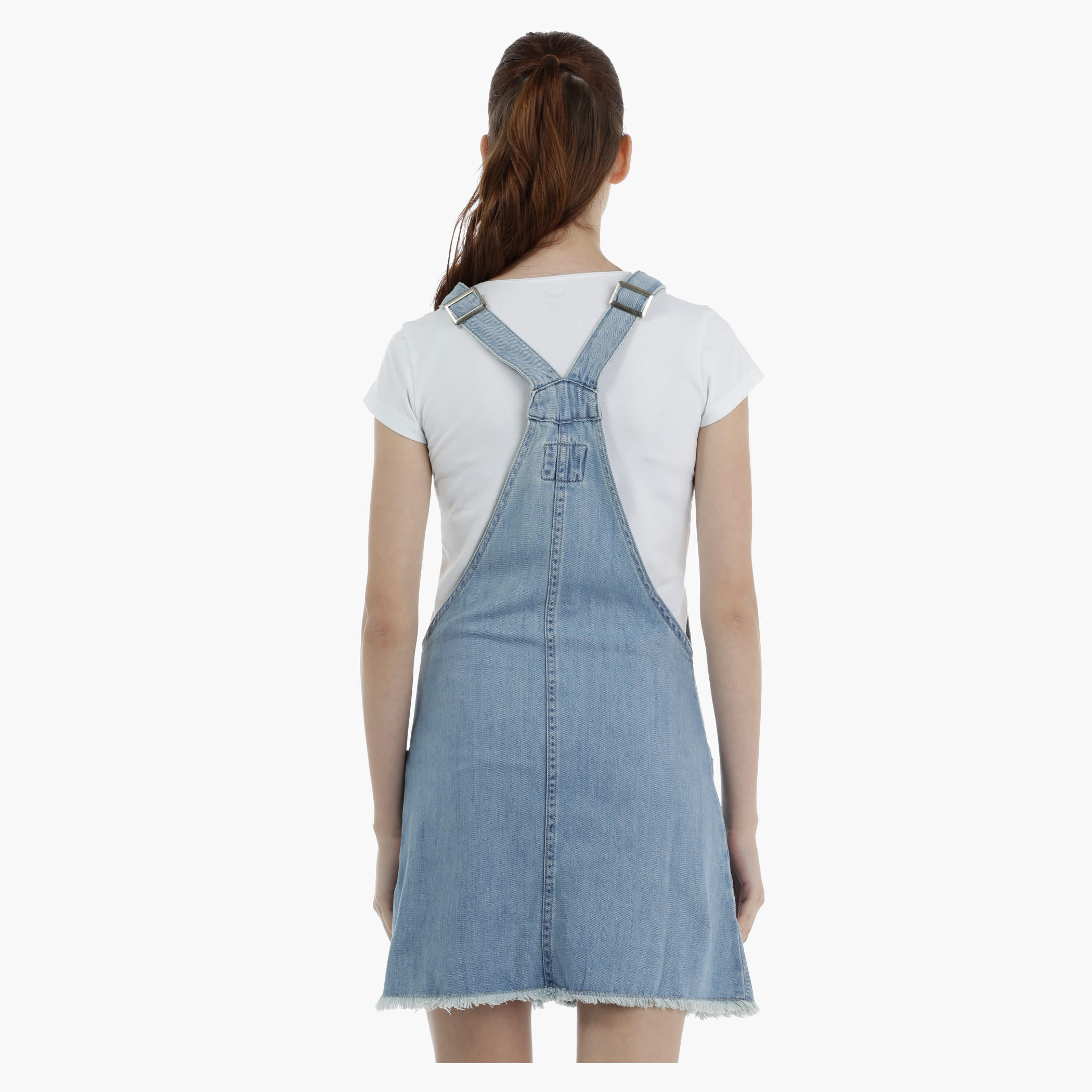 Lee Cooper Denim Pinafore-women-clothing-dresses-image-2