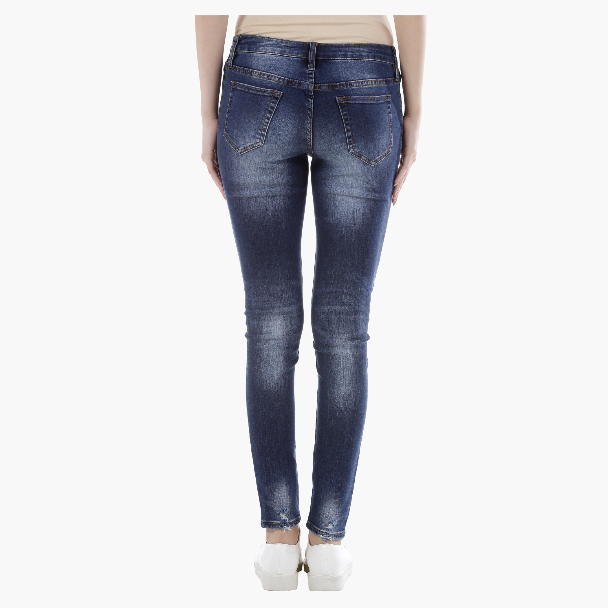 Lee Cooper Vintage Torn Denims in Skinny Fit-women-clothing-bottoms-jeans-image-2