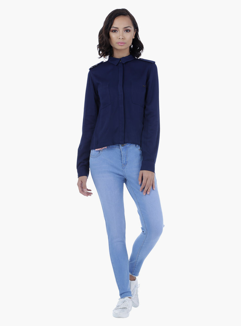Lee Cooper Long Sleeves Shirt-women-clothing-shirtsandblouses-blouses-image-1
