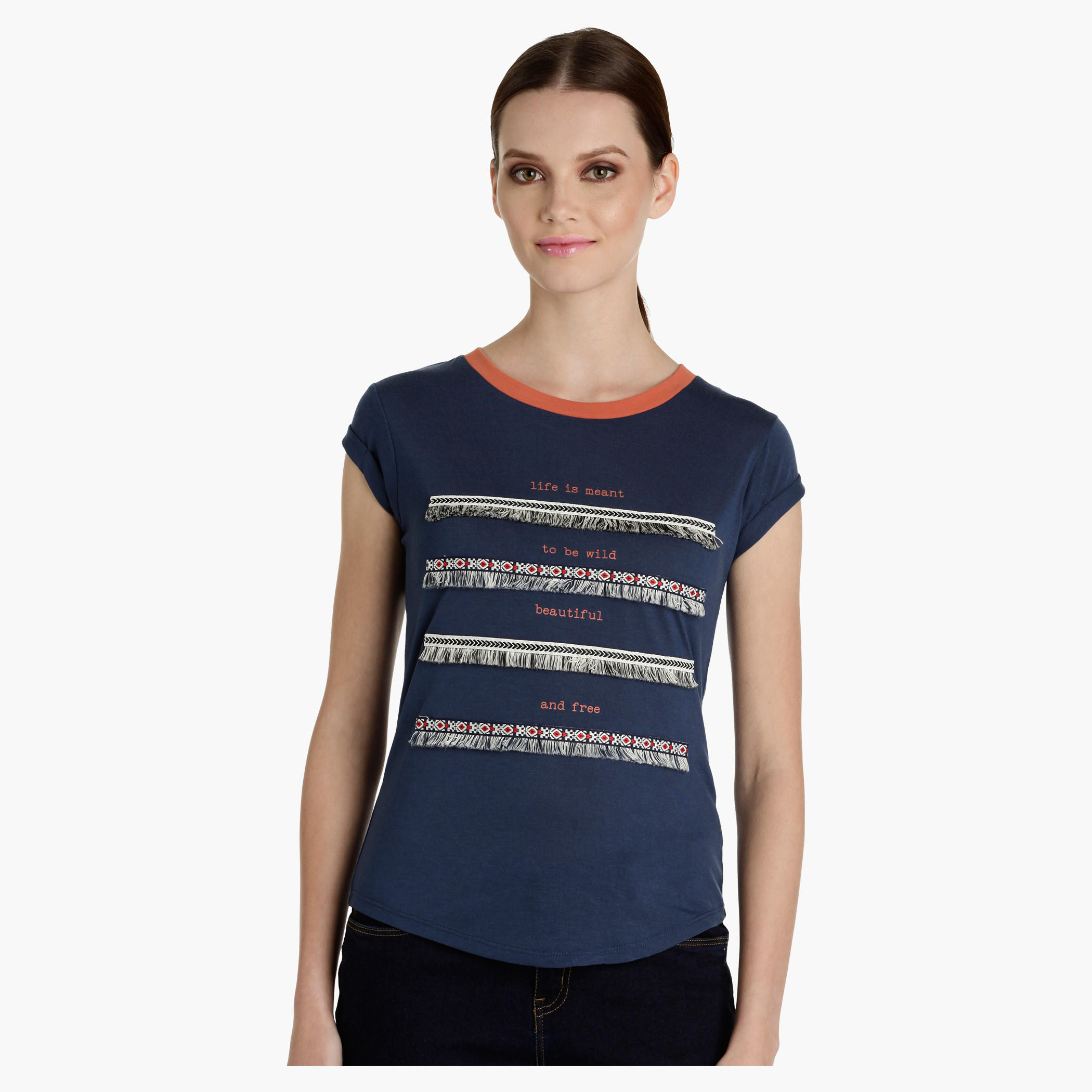 Lee Cooper Crew Neck T-Shirt-women-clothing-tshirts-image-5