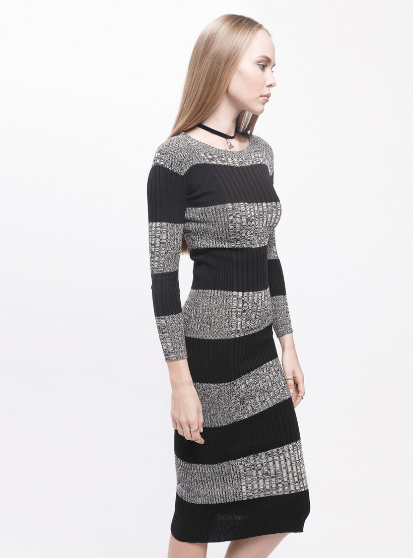 Striped Dress with Long Sleeves-women-clothing-dresses-image-3