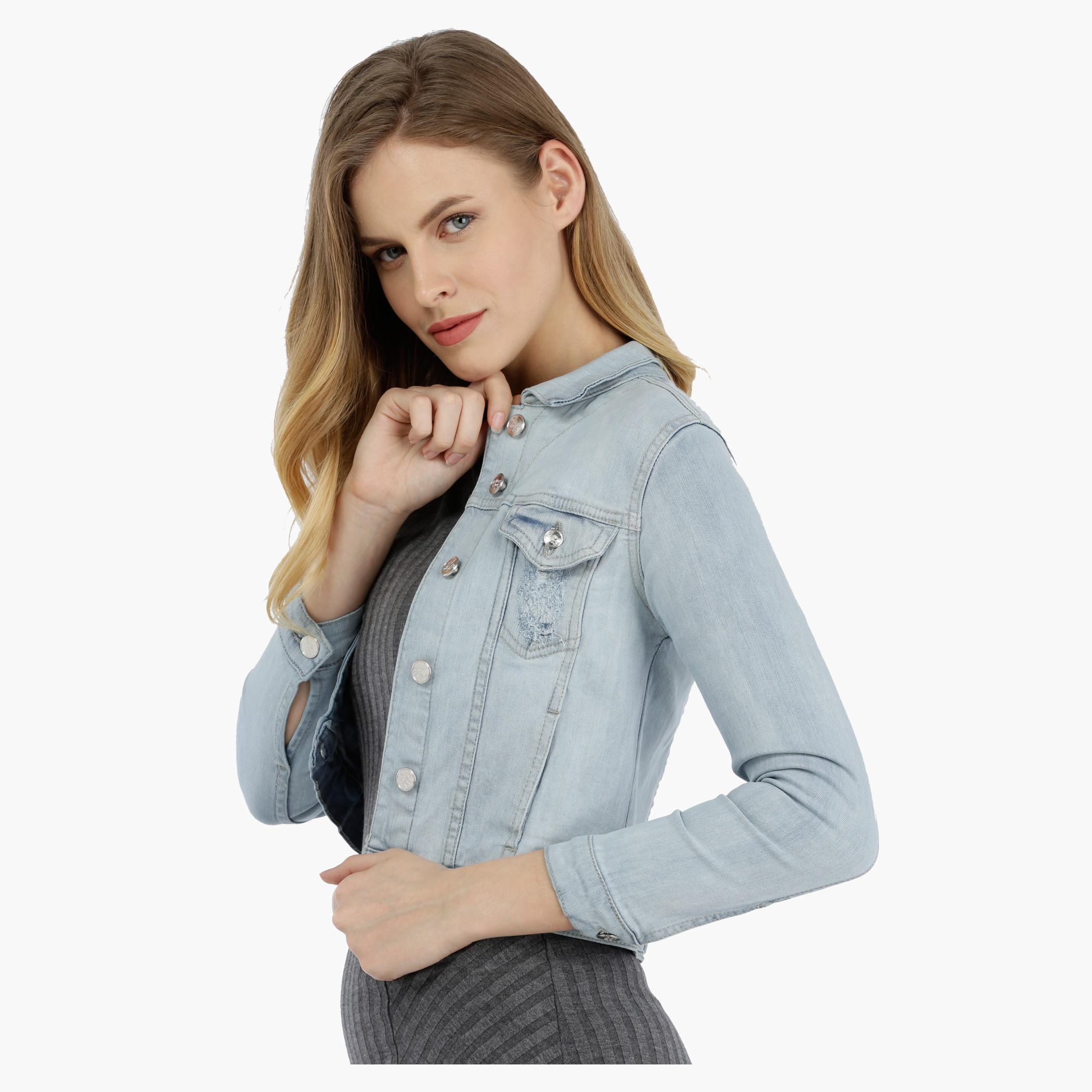 Lee Cooper Denim Jacket-women-winterwear-coatsandjackets-jackets-image-3