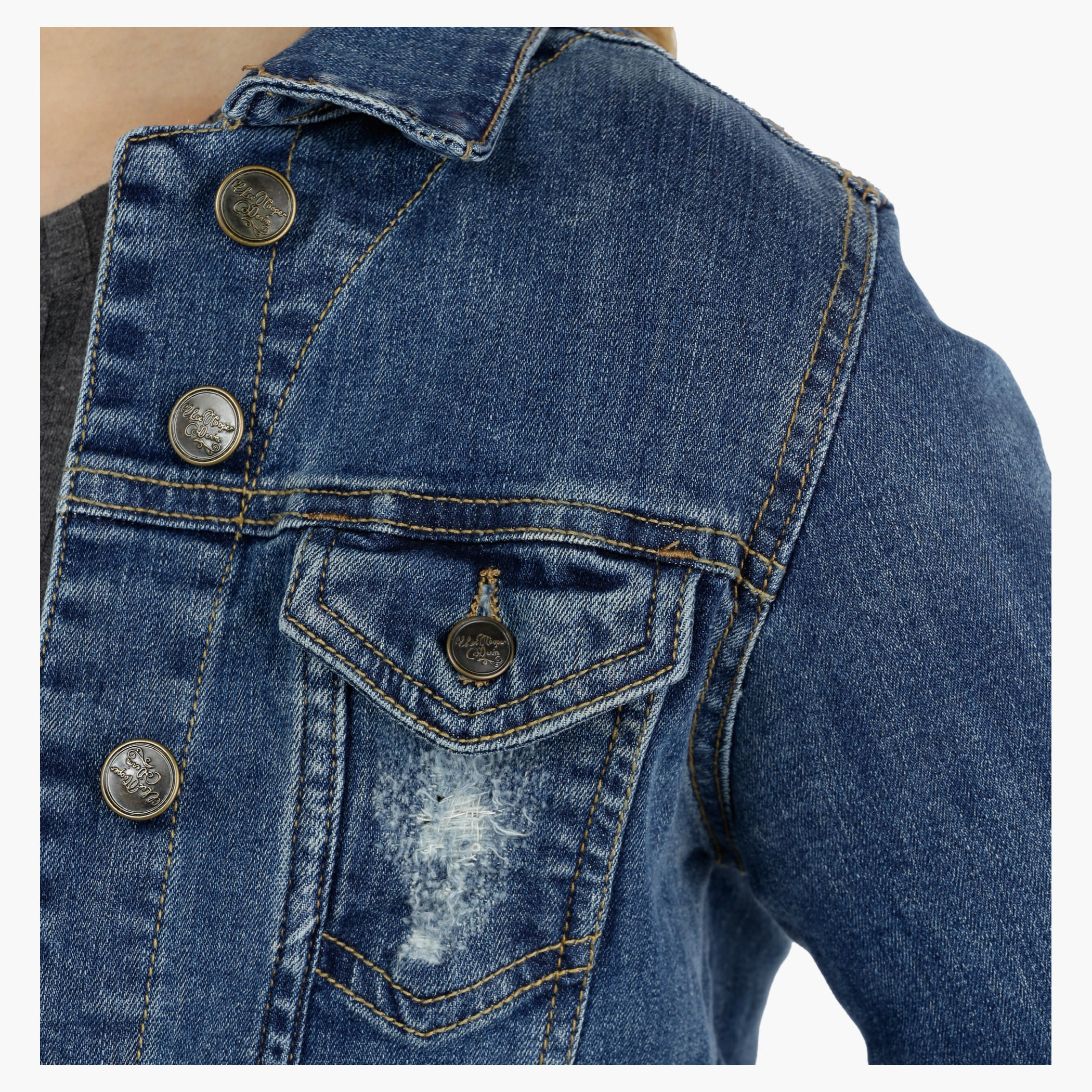 Lee Cooper Denim Jacket-women-winterwear-coatsandjackets-jackets-image-2