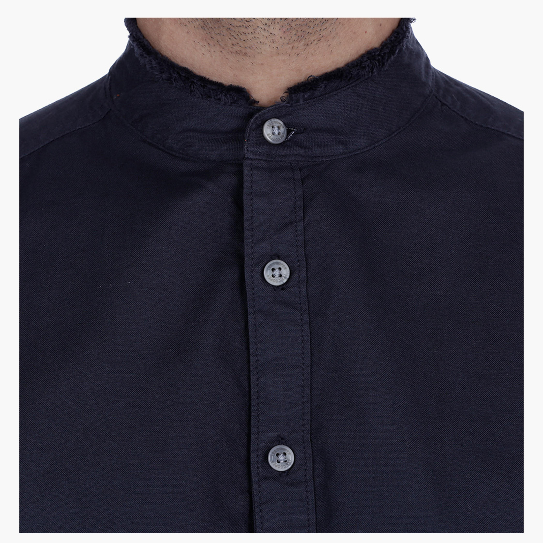 Lee Cooper Shirt with long sleeves and Band Collar-men-clothing-shirts-image-9