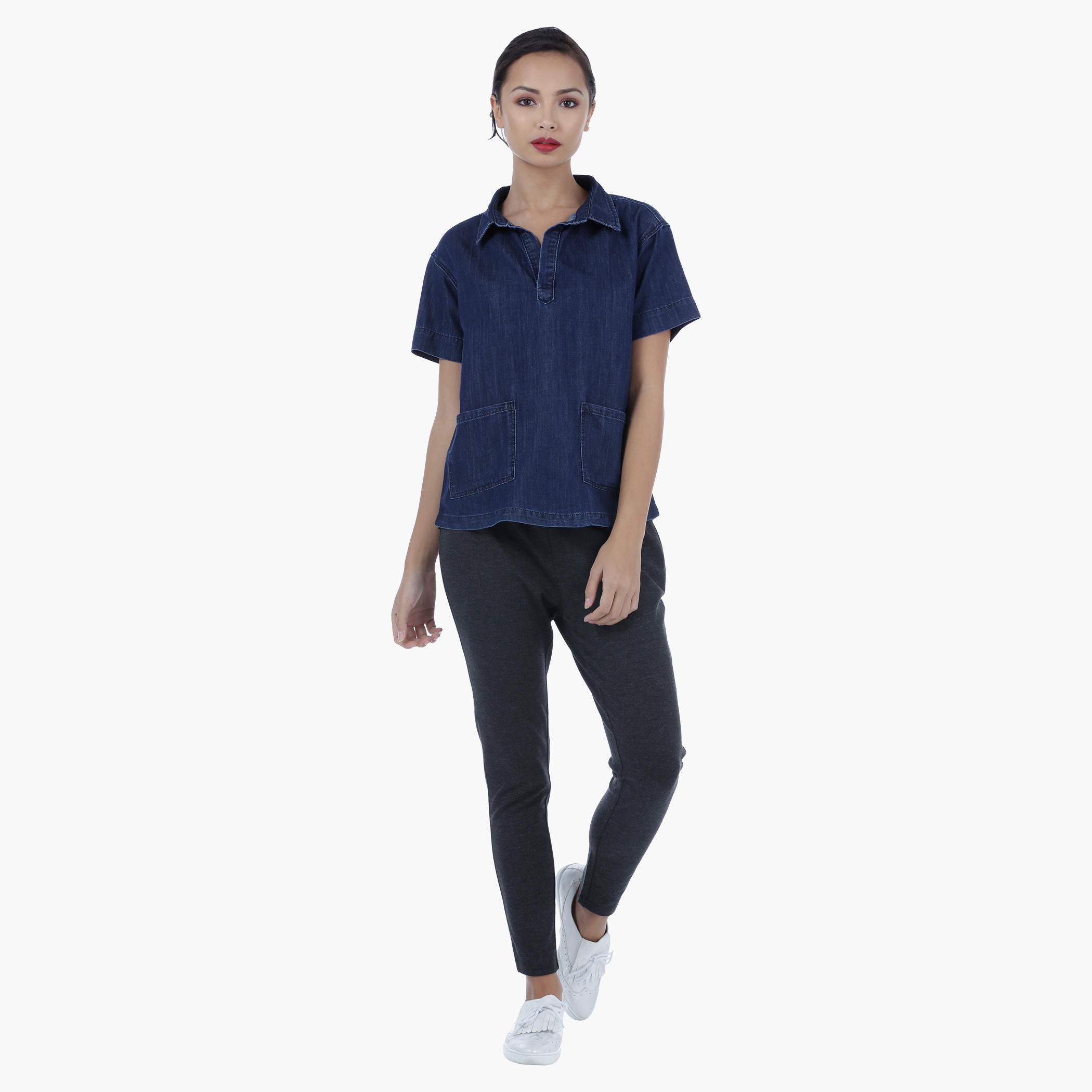 Lee Cooper Denim Shirt-women-clothing-shirtsandblouses-blouses-image-5