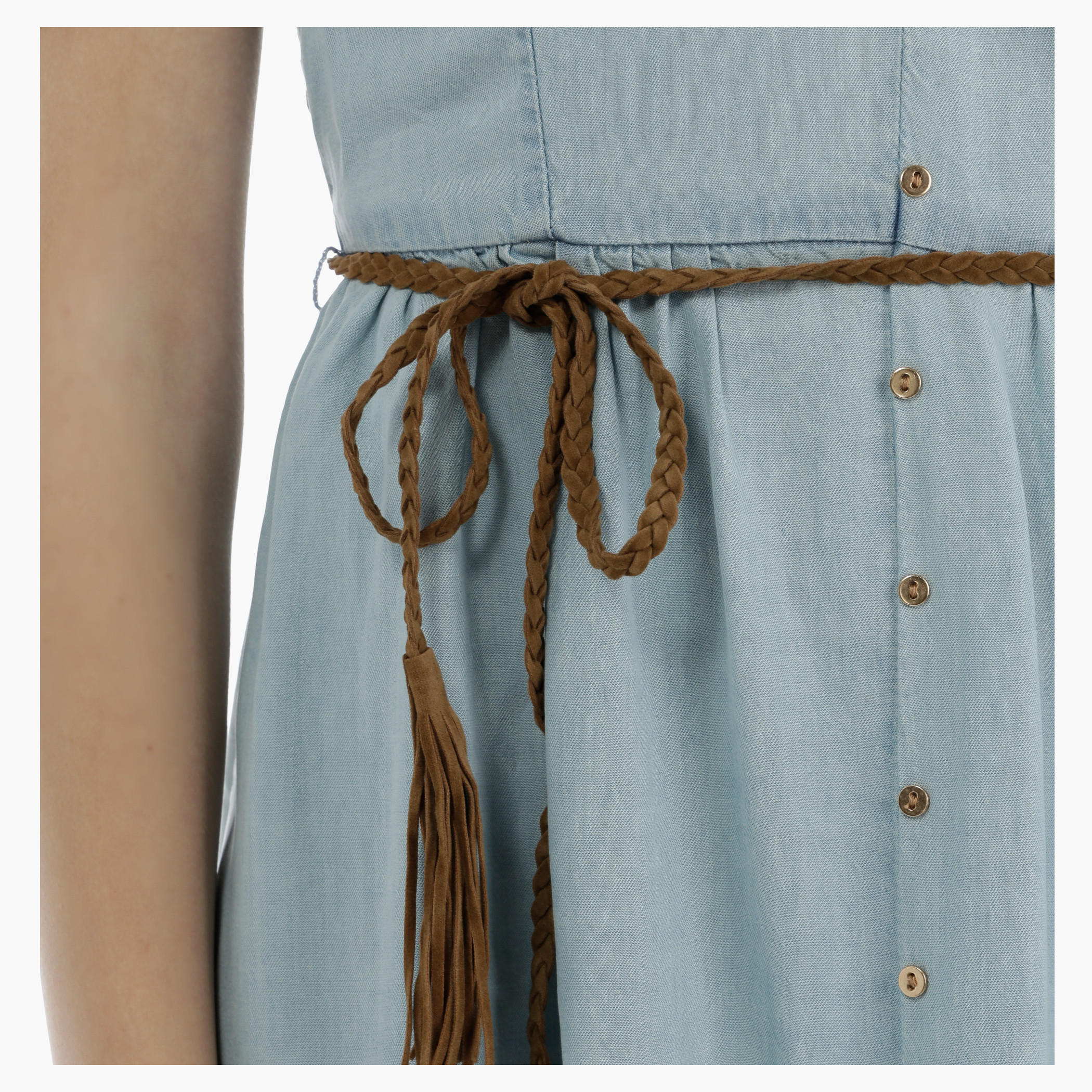 Lee Cooper Maxi Dress with Slit-women-clothing-dresses-image-4