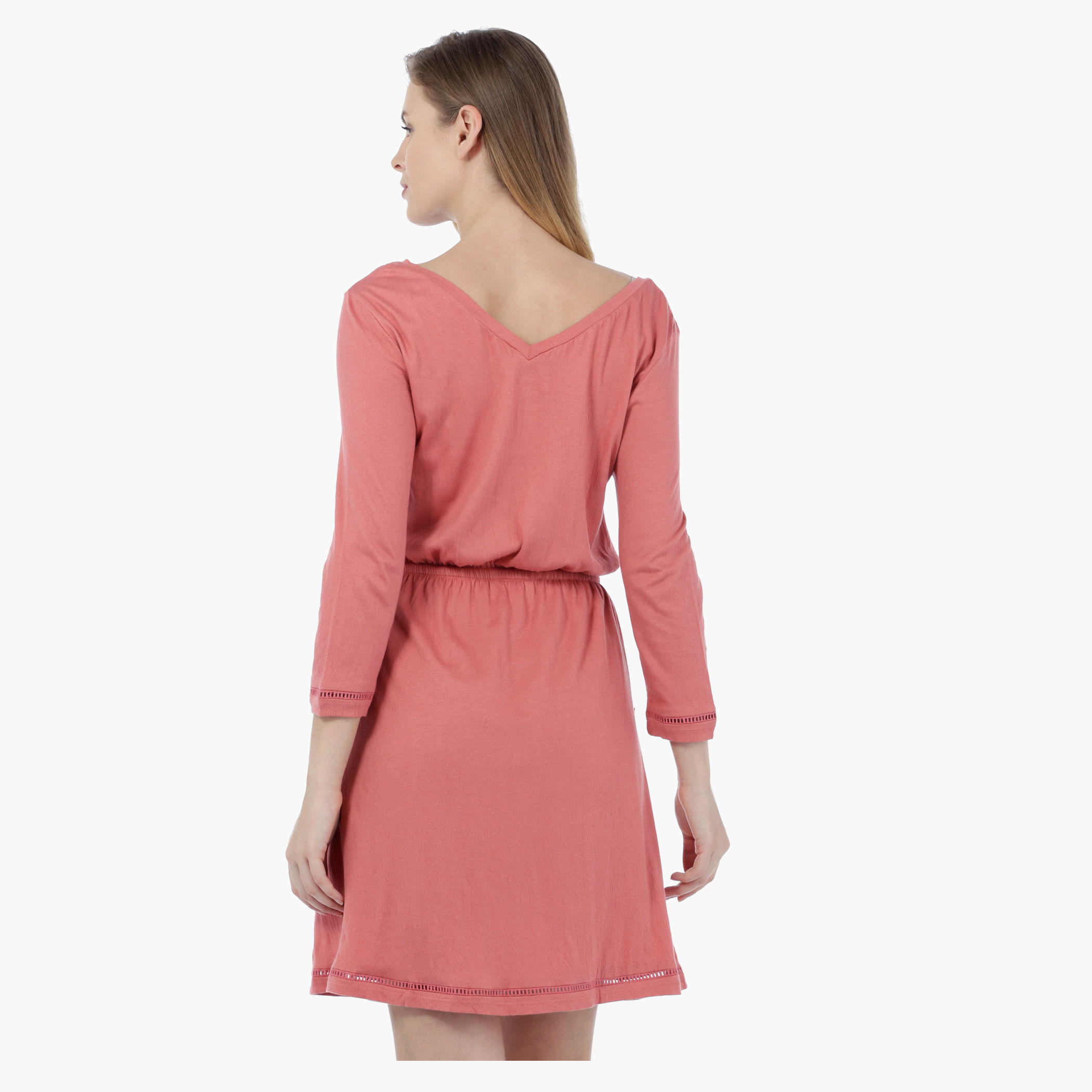 Lee Cooper Embroidered Jersey Dress-women-clothing-dresses-image-2