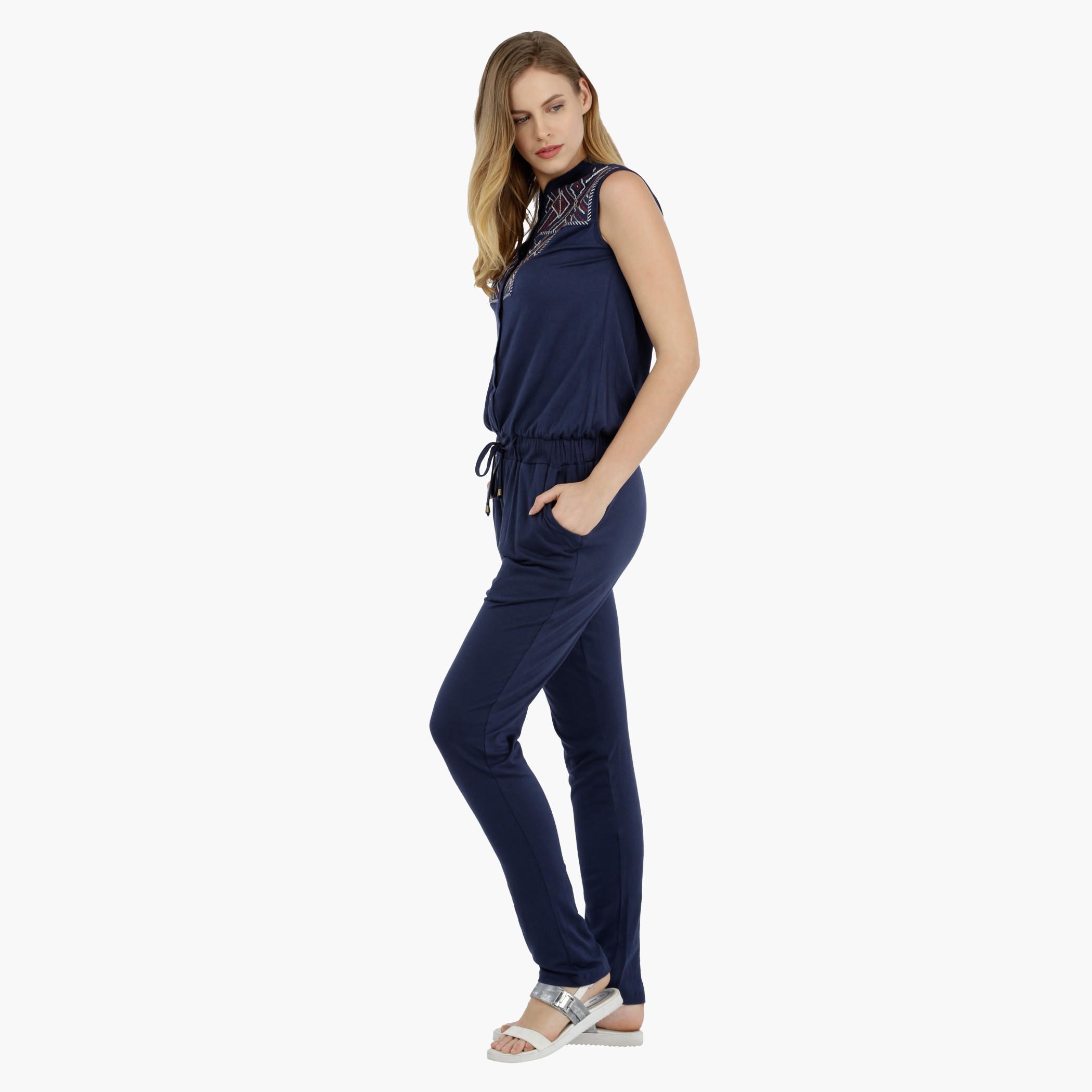 Lee Cooper Jumpsuit with Embroidery Detail-women-clothing-jumpsuits-image-3