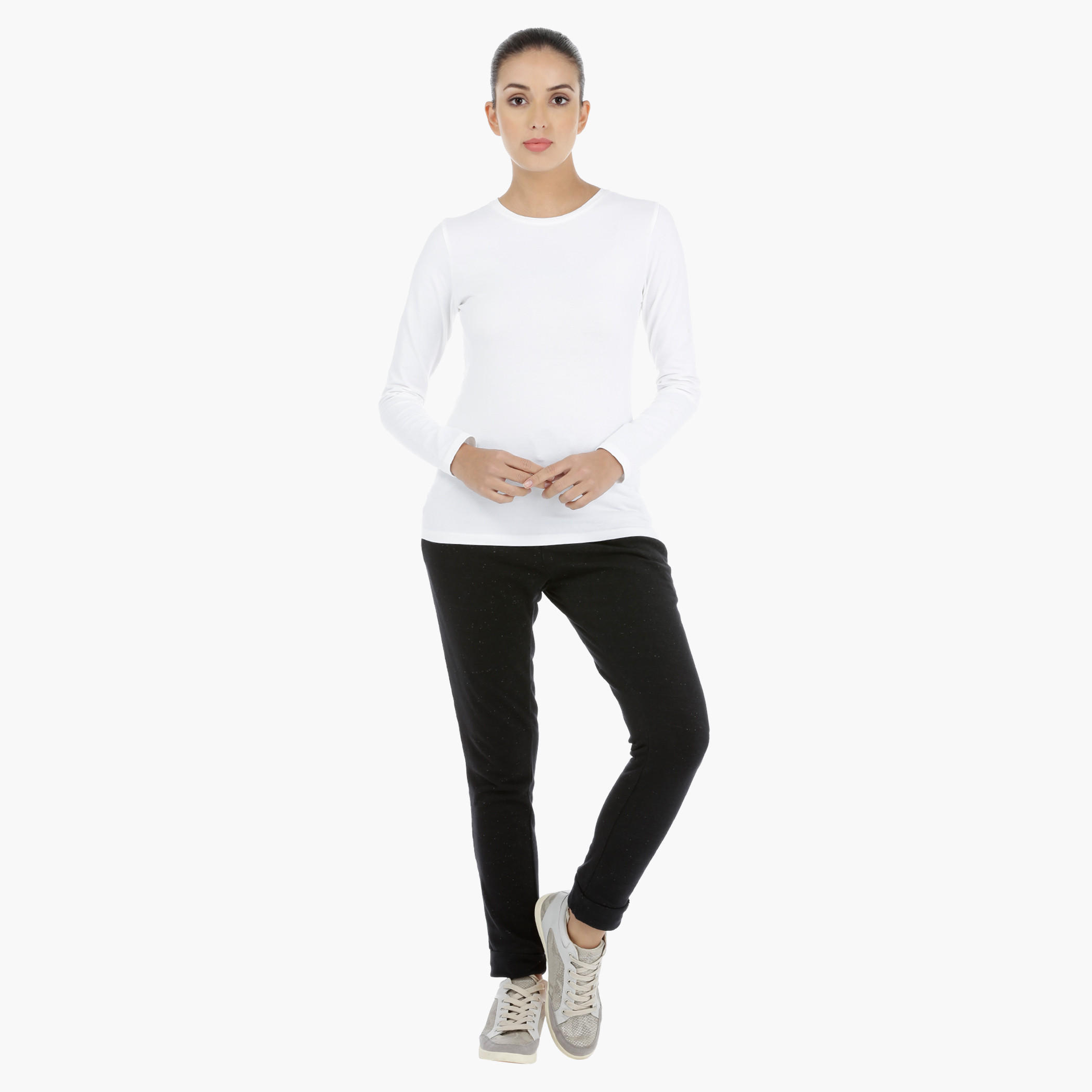 Lee Cooper Melange Jog Pants-women-clothing-bottoms-joggers-image-1