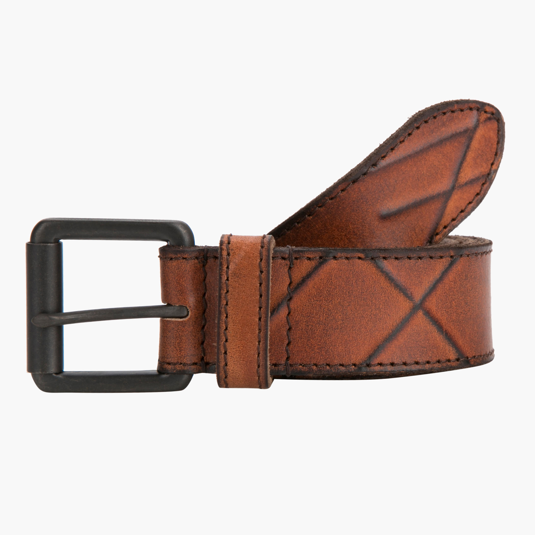 Lee Cooper Textured Leather Belt-men-beltsandwallets-belts-image-1