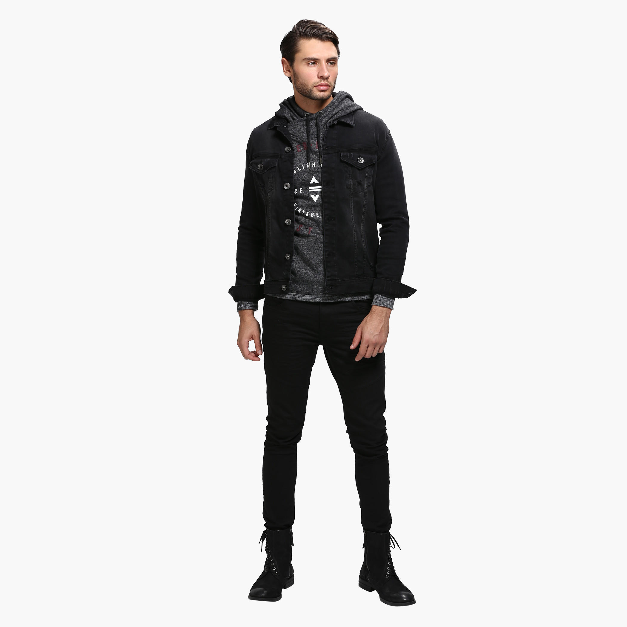 Denim Jacket with Long Sleeves in Regular Fit-men-clothing-jacketsandblazers-jackets-image-5