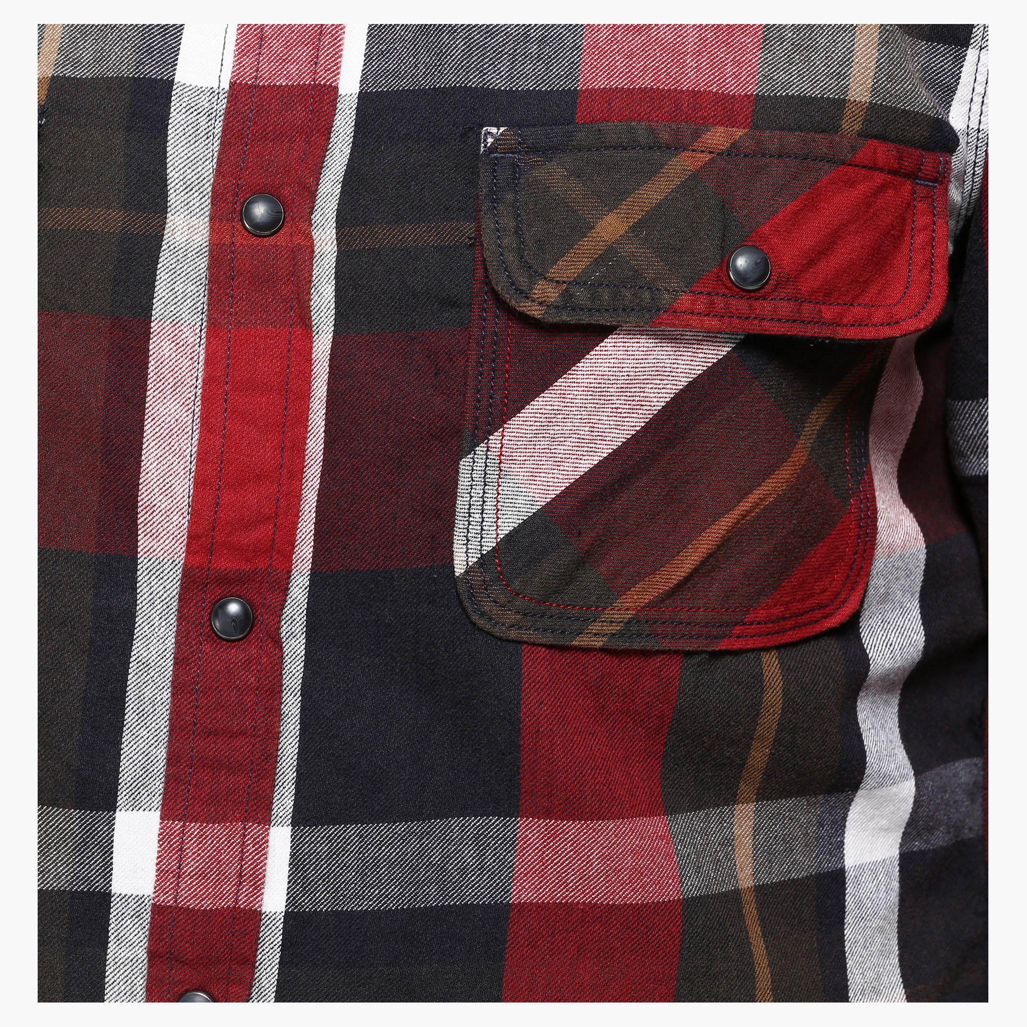 Lee Cooper Chequered Casual Shirt with Long Sleeves-men-clothing-shirts-image-4