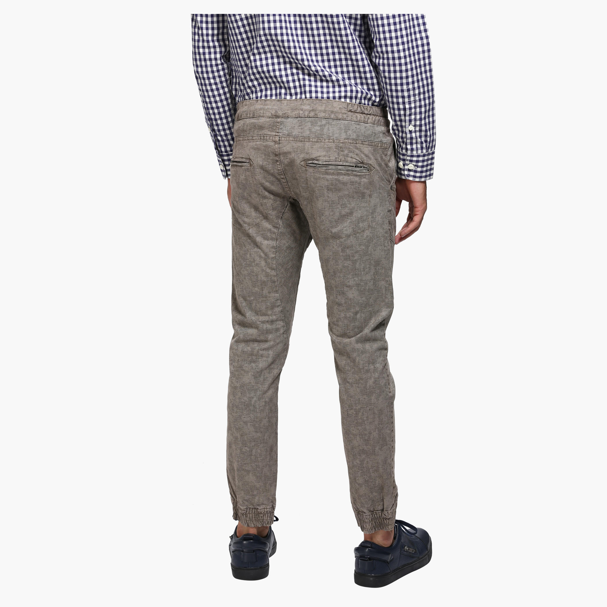 Textured Pants with Cuffed Hem-men-clothing-bottoms-trousersandchinos-trousers-image-2