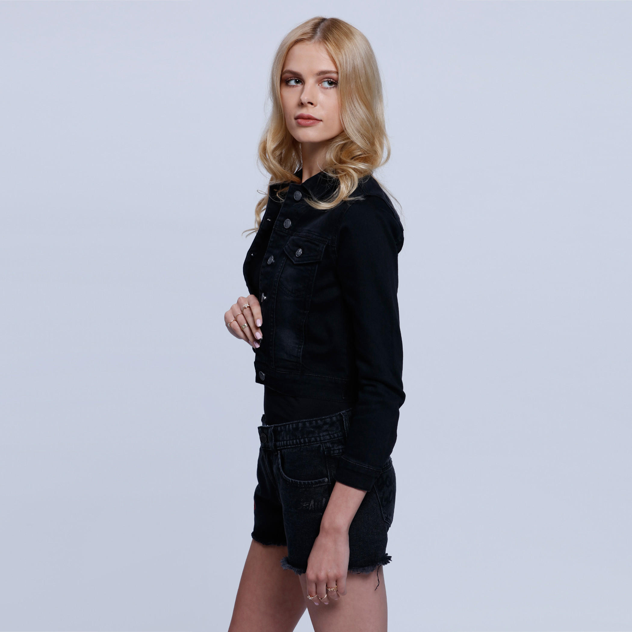 Lee Cooper Denim Long Sleeves Trucker-women-winterwear-coatsandjackets-jackets-image-3