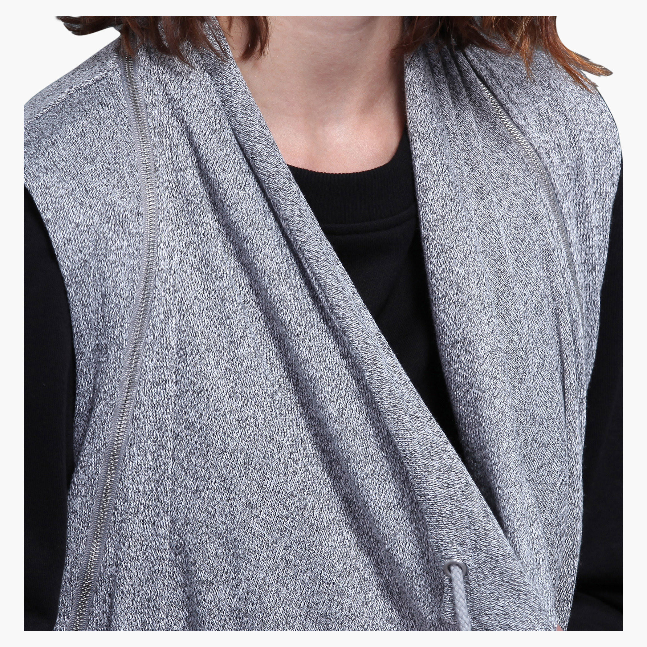 Lee Cooper Sleeveless Jacket-women-winterwear-cardigansandjumpers-cardigans-image-4
