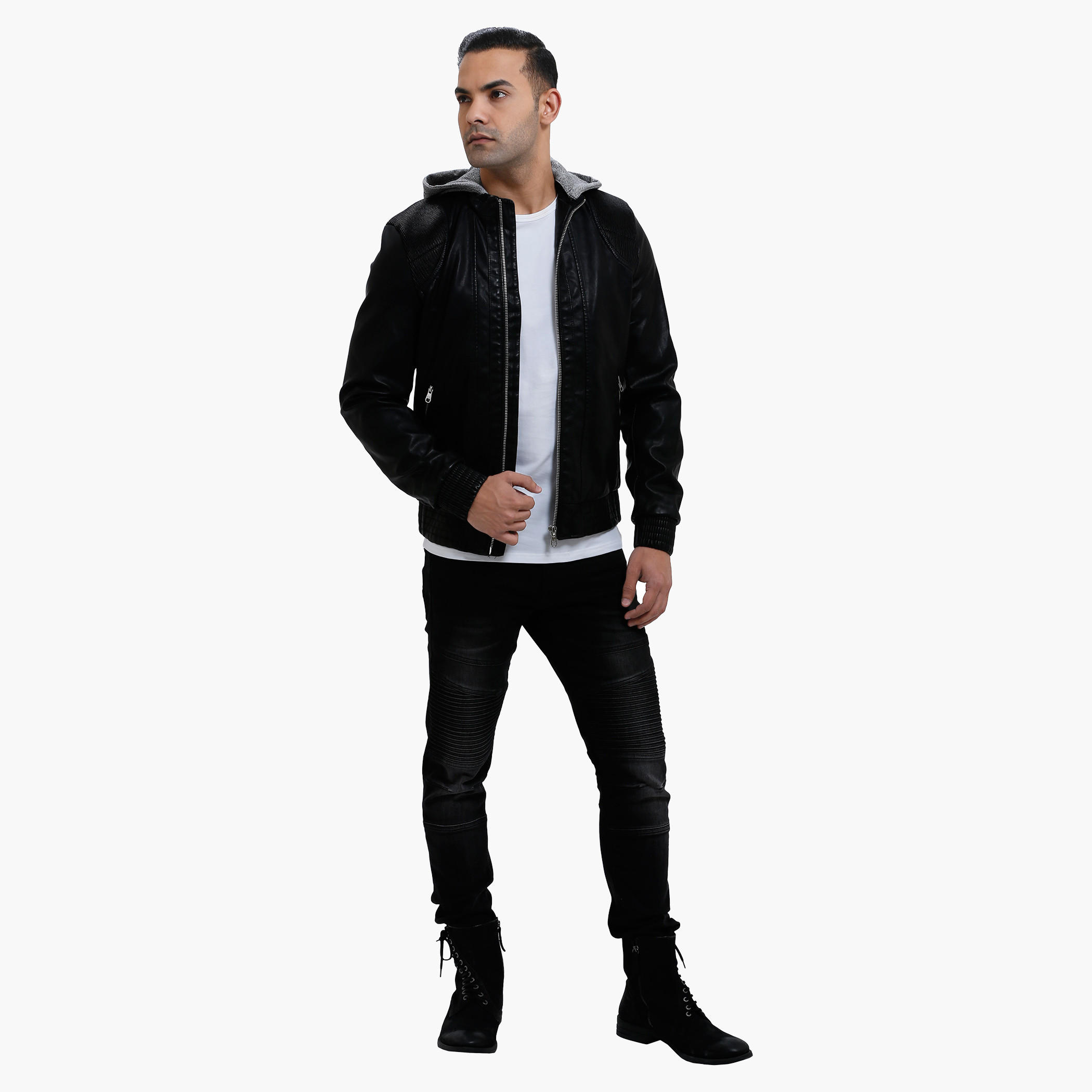 Lee Cooper Hooded Jacket with Long Sleeves-men-clothing-jacketsandblazers-jackets-image-10
