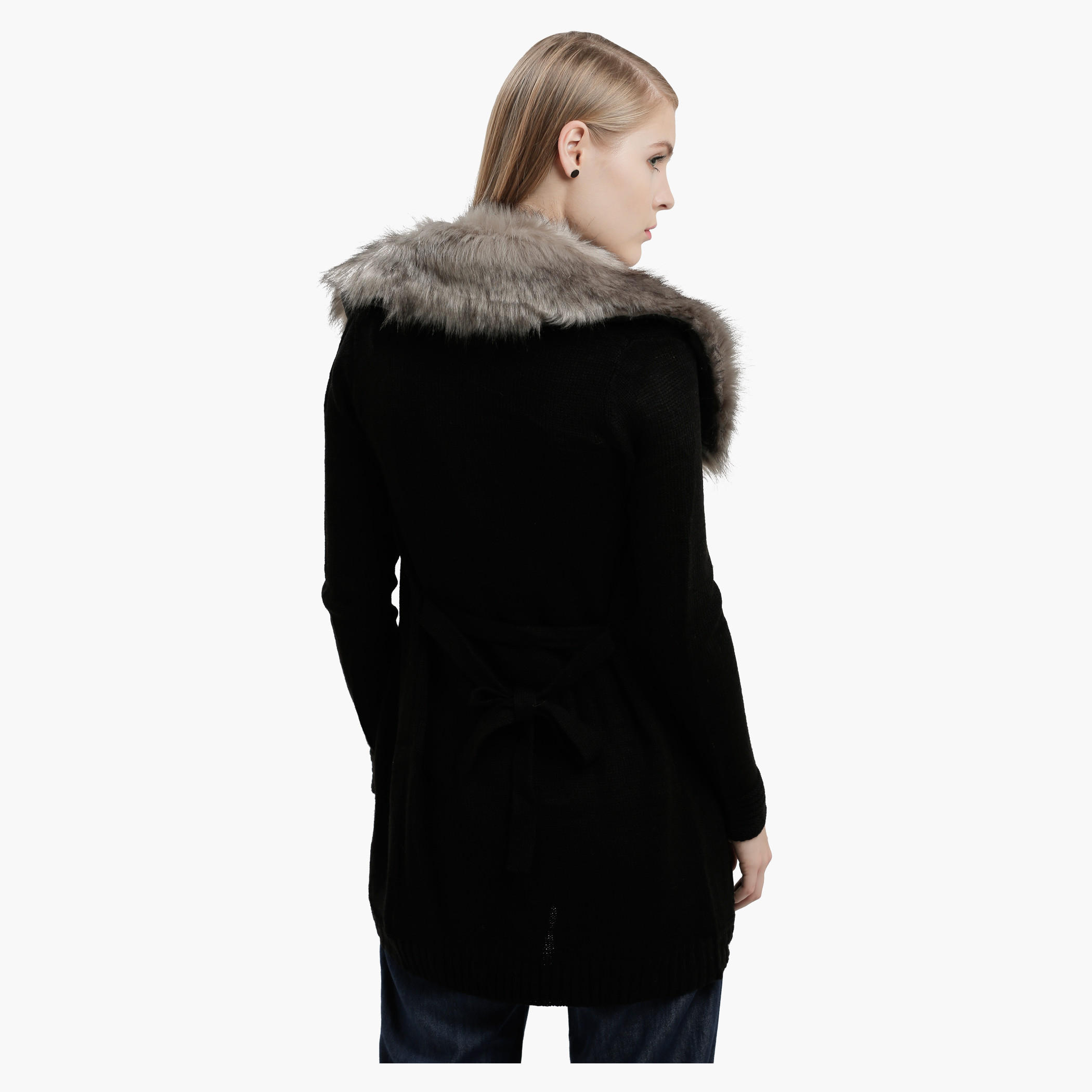 Lee Cooper Long Sleeves Sweater with Plush Collar-women-clothing-cardigansandjumpers-jumpers-image-2