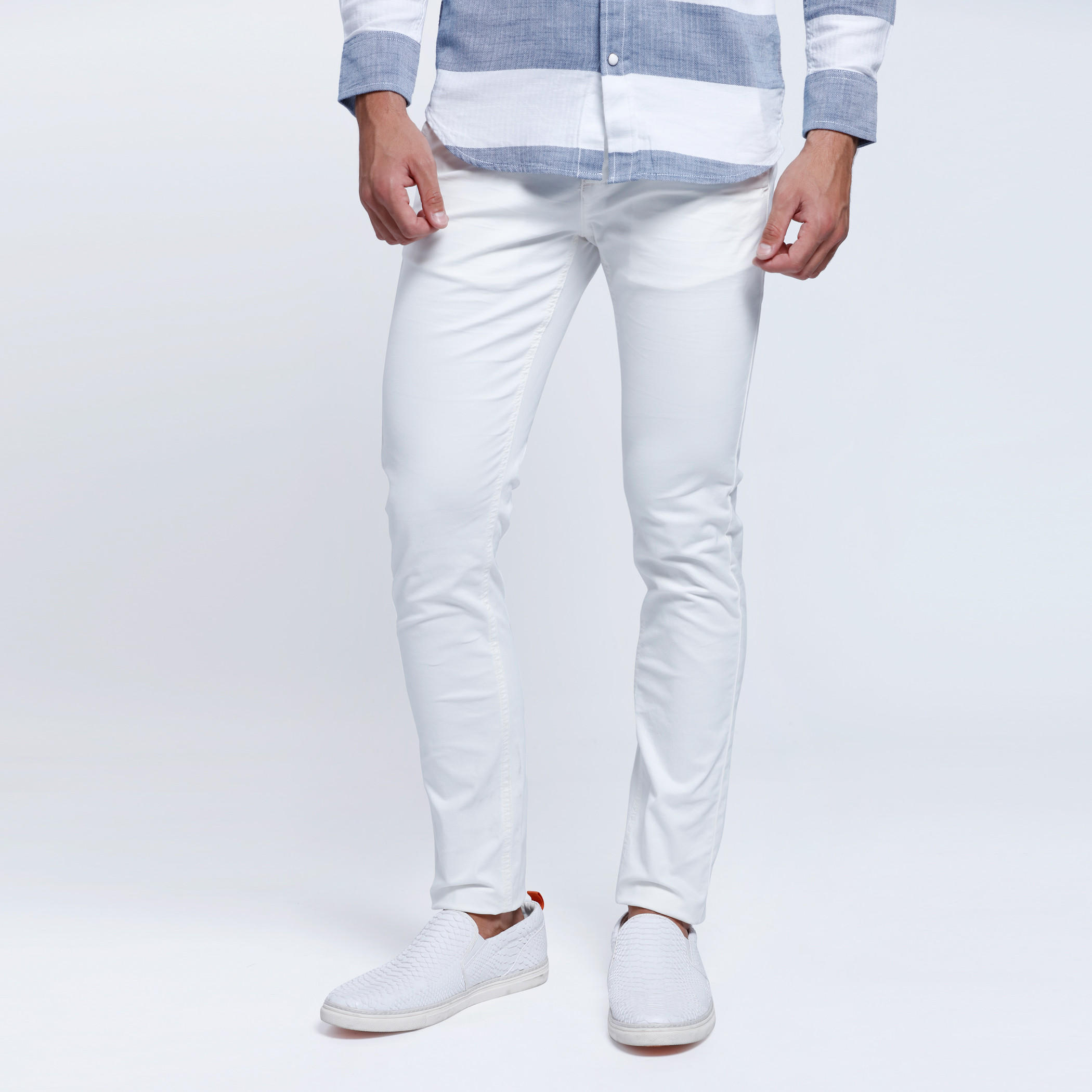 Lee Cooper Full Length Chino Pants-men-clothing-bottoms-trousersandchinos-trousers-image-1