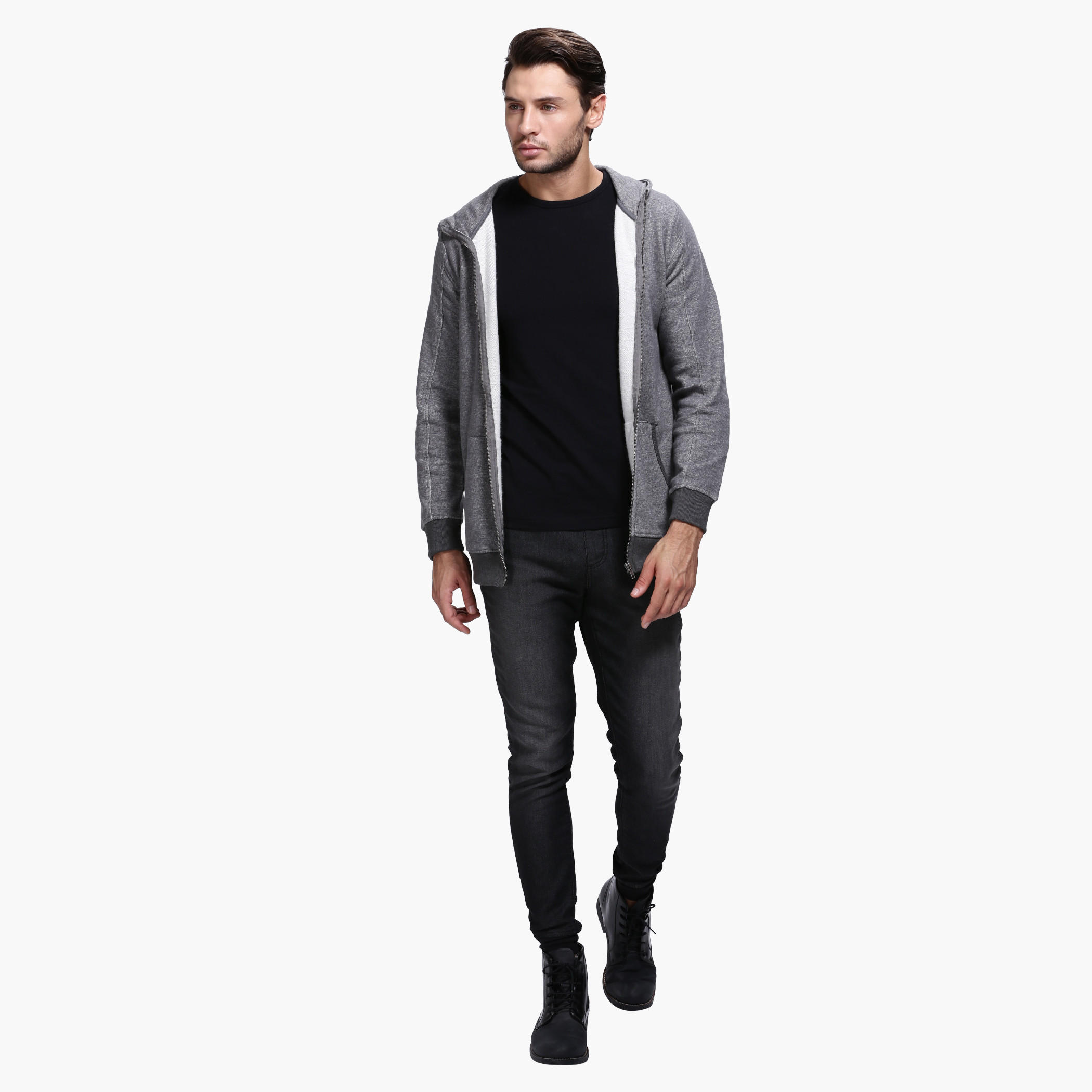 Lee Cooper Round Neck T-Shirt with Short Sleeves in Slim Fit-men-clothing-tshirtsandpolos-tshirts-image-10