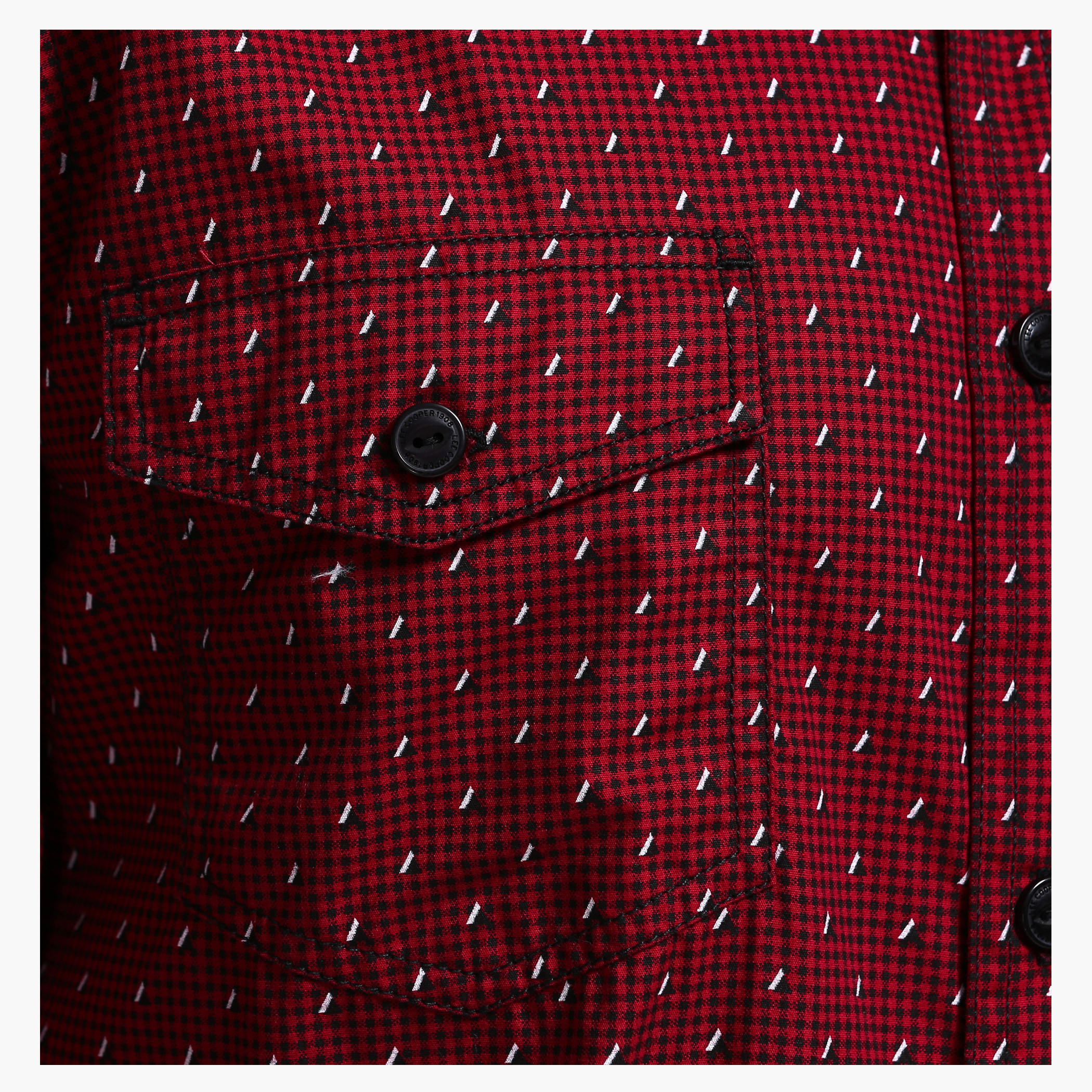 Casual Printed Shirt with Long Sleeves in Slim Fit-men-clothing-shirts-image-4