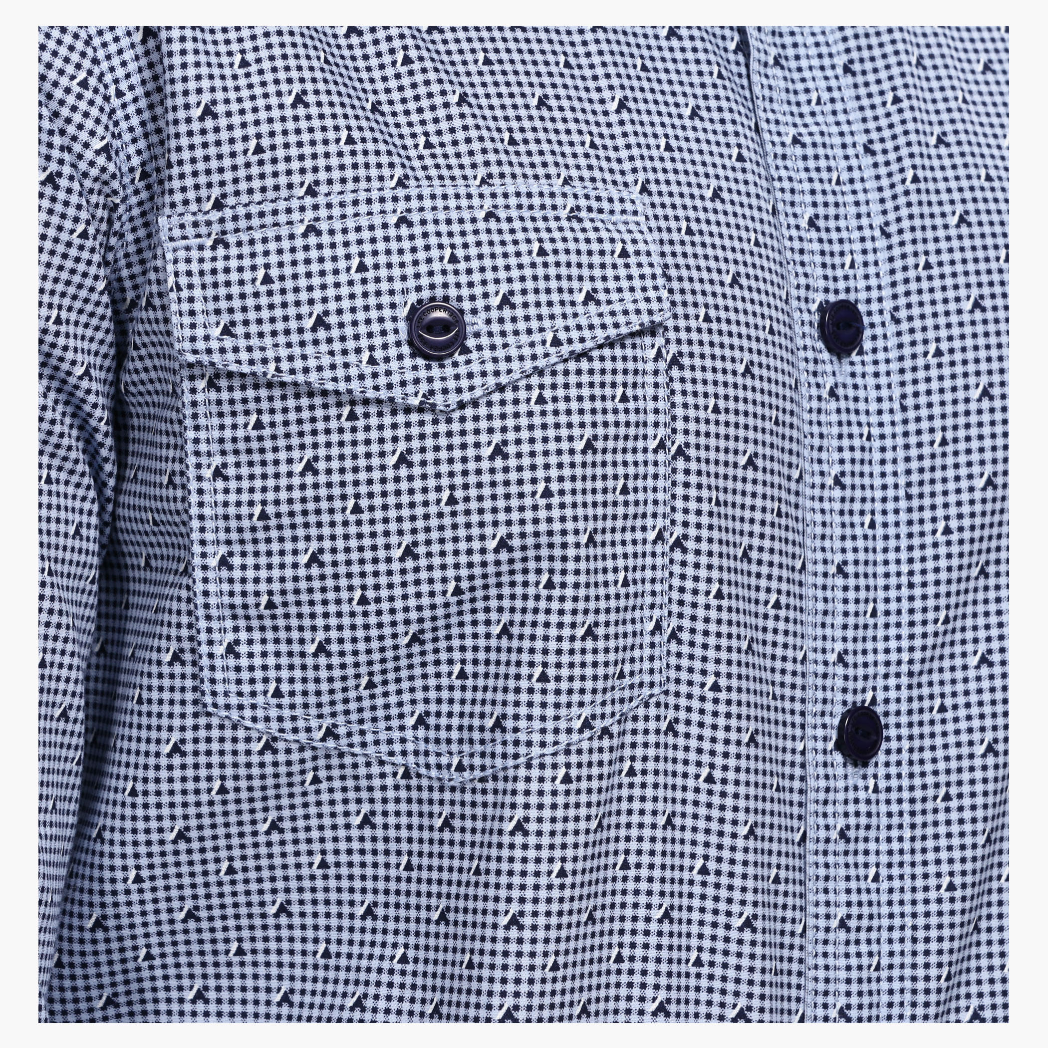 Lee Cooper Printed Shirt with Long Sleeves in Slim Fit-men-clothing-shirts-image-4