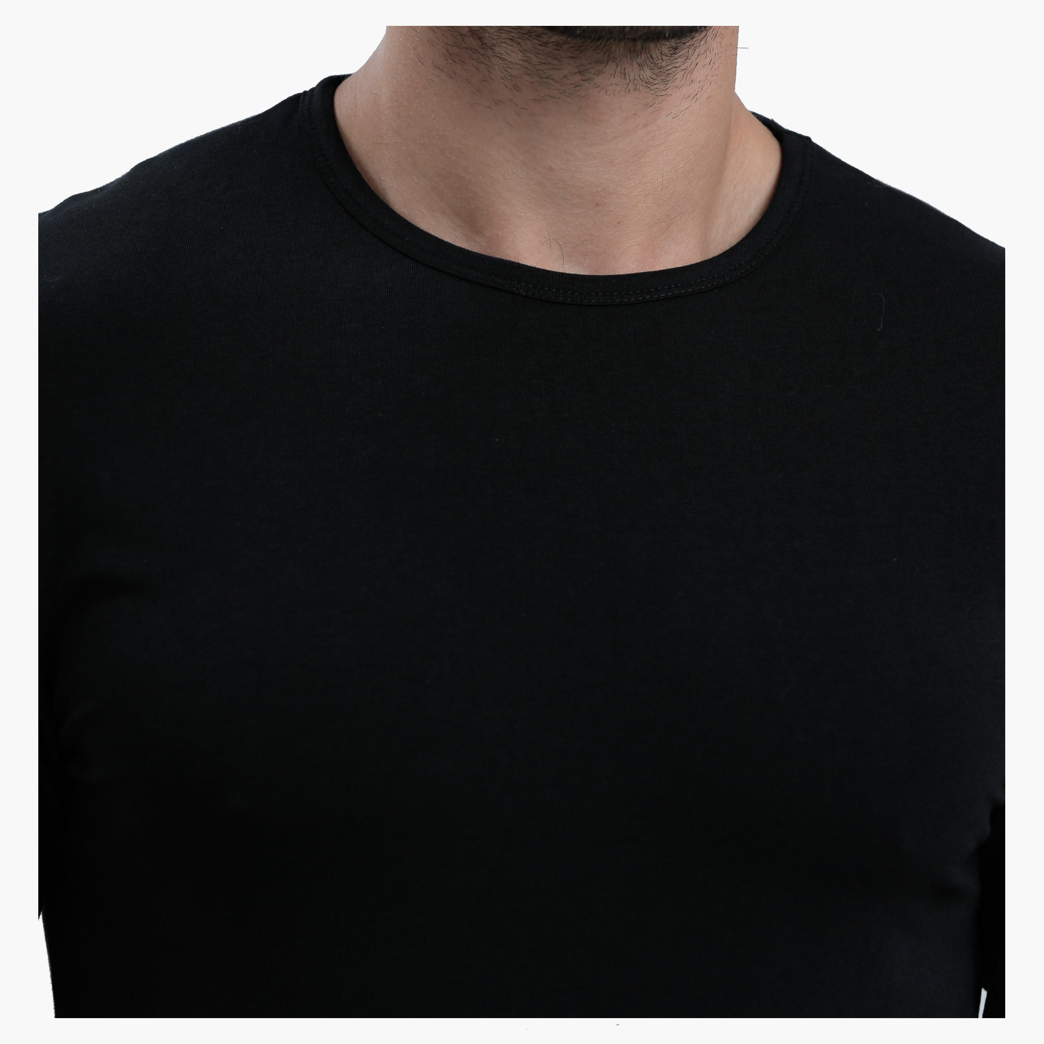 Lee Cooper Round Neck T-Shirt with Long Sleeves in Slim Fit-men-clothing-tshirtsandpolos-tshirts-image-4