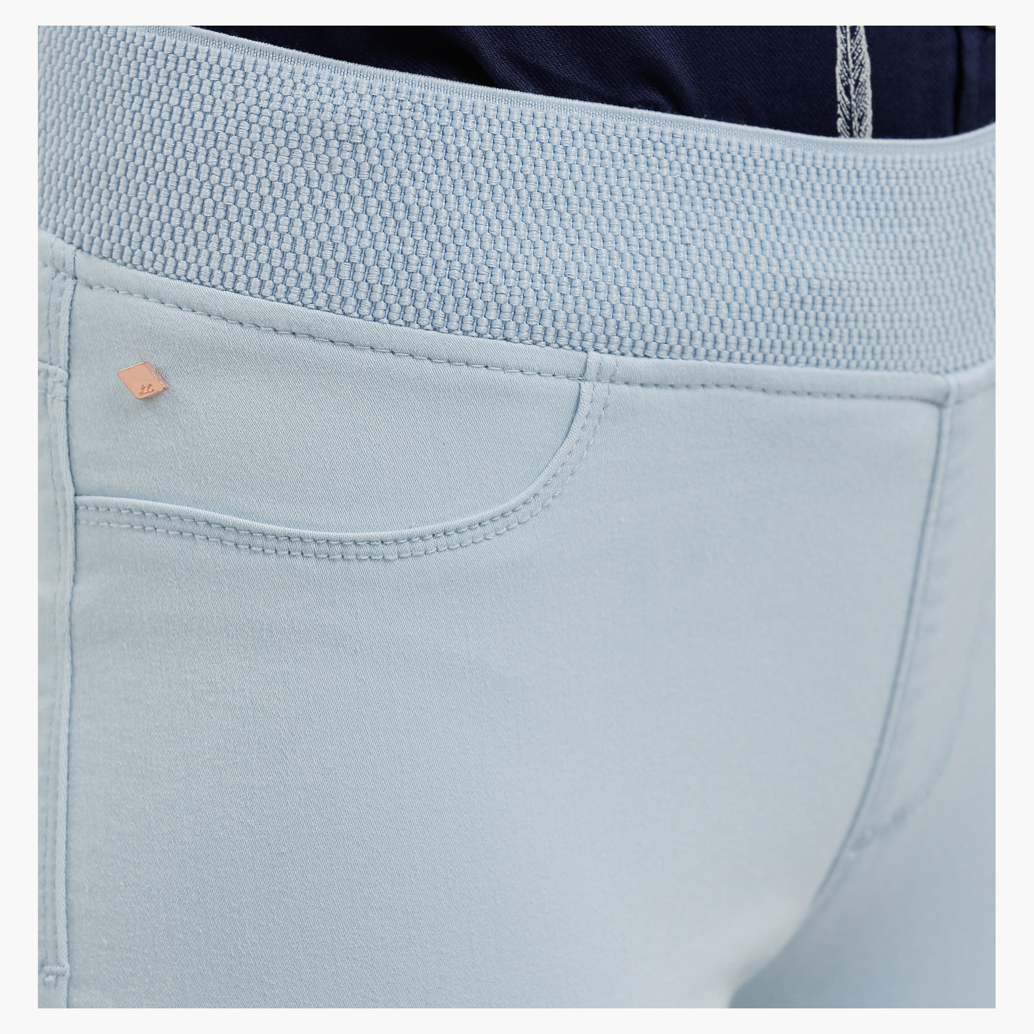 Lee Cooper Full Length Jeggings with Elasticised Waistband-women-clothing-bottoms-leggings-image-4