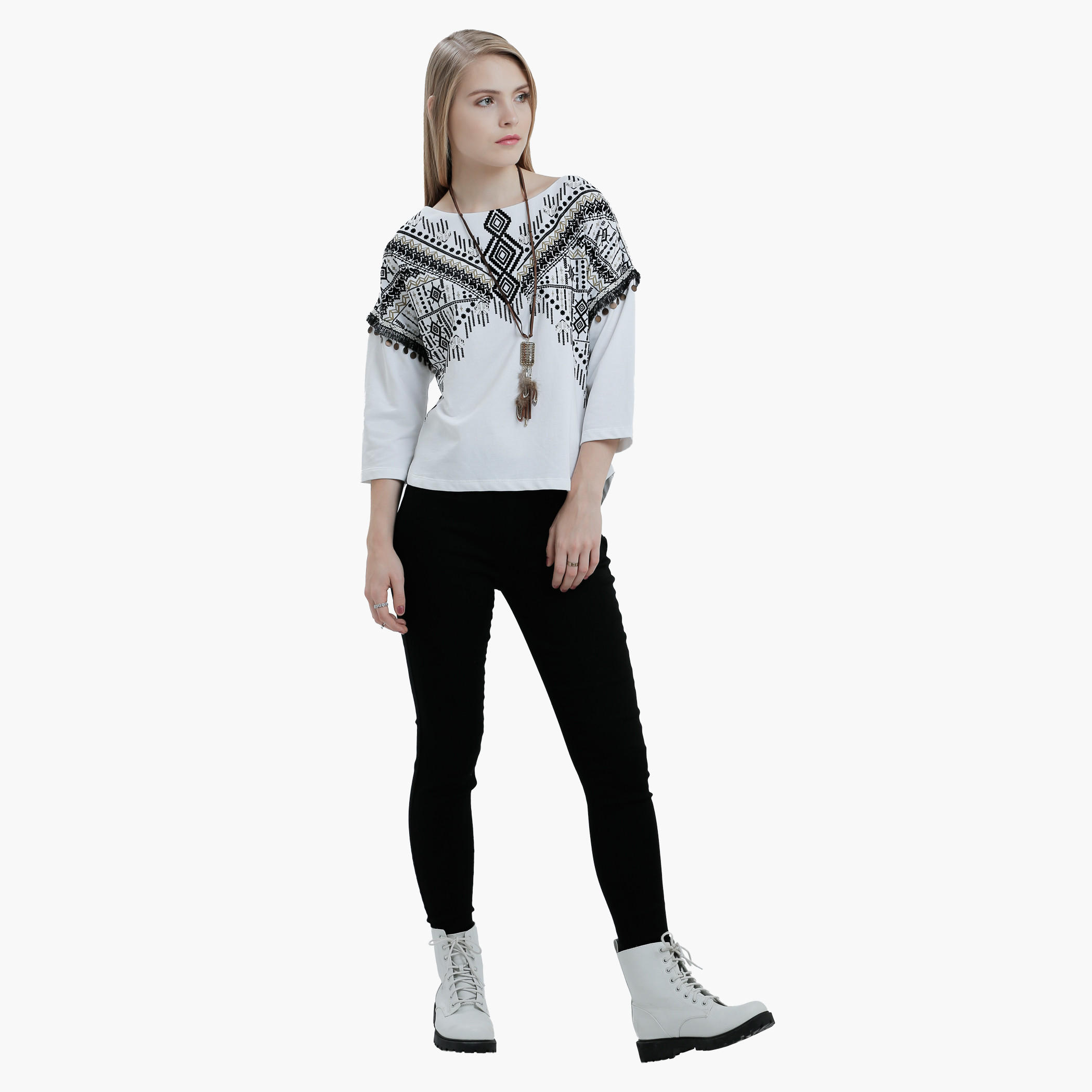 Lee Cooper Full Length Leggings with Elasticised Waistband-women-clothing-bottoms-leggings-image-5