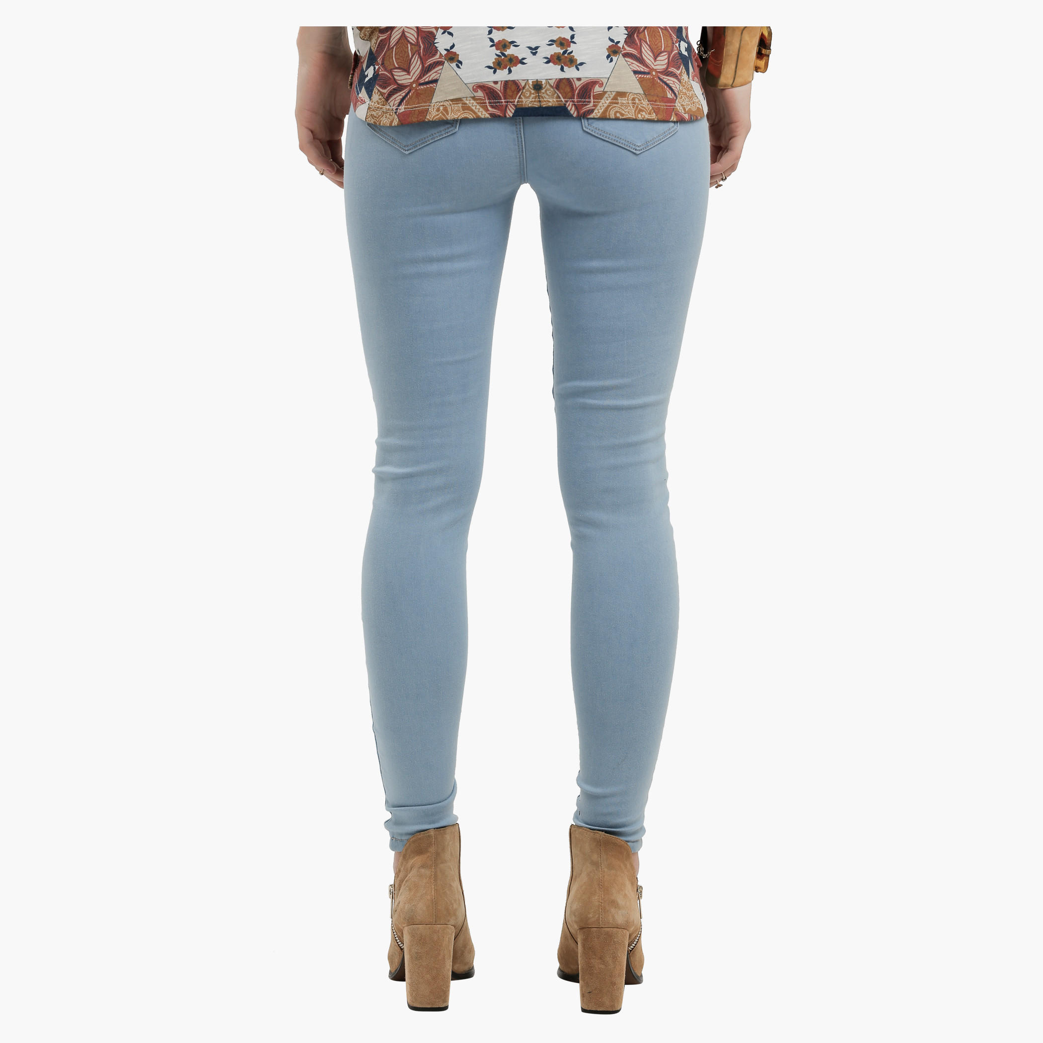 Lee Cooper Full Length Jeggings with Elasticised Waistband-women-clothing-bottoms-leggings-image-2