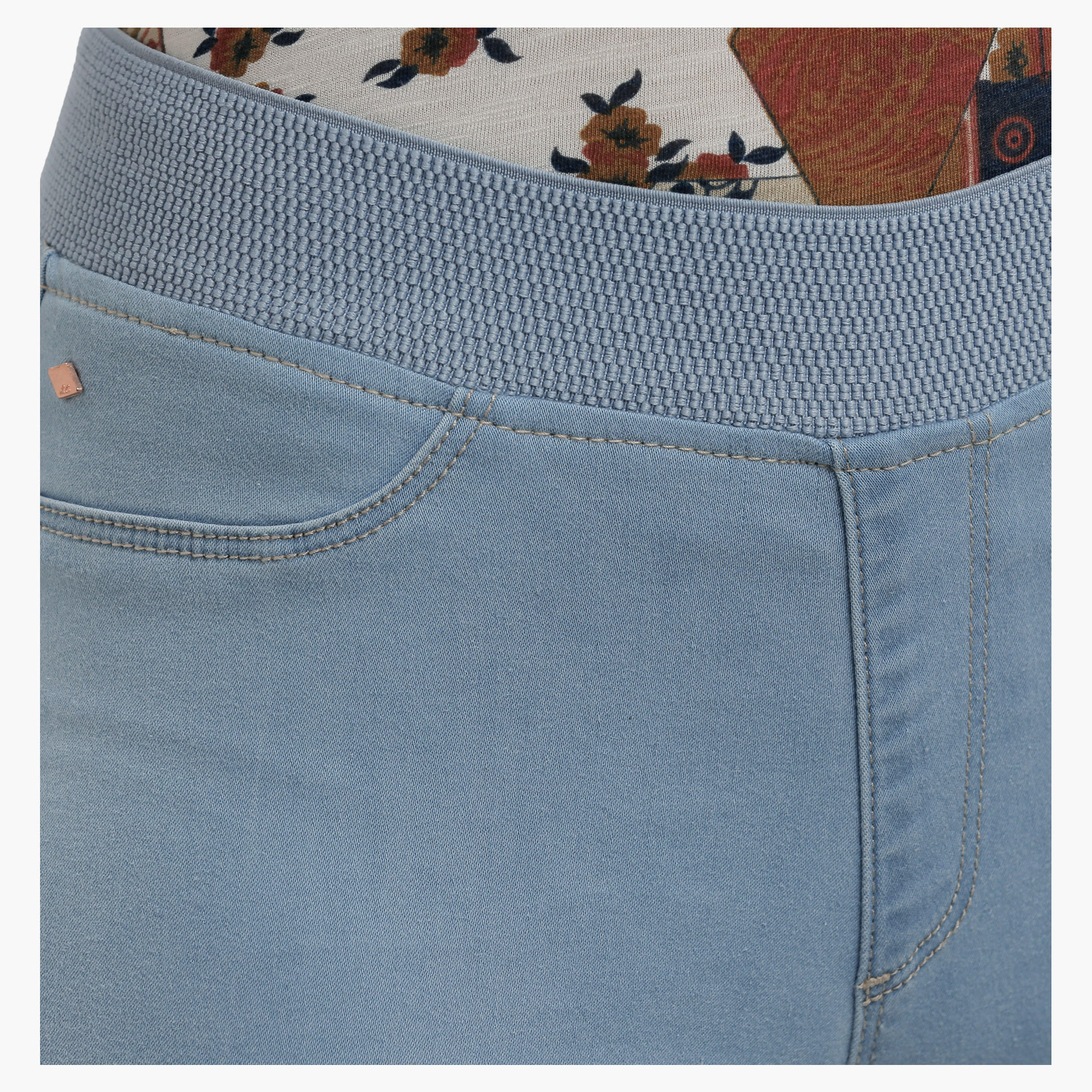 Lee Cooper Full Length Jeggings with Elasticised Waistband-women-clothing-bottoms-leggings-image-4