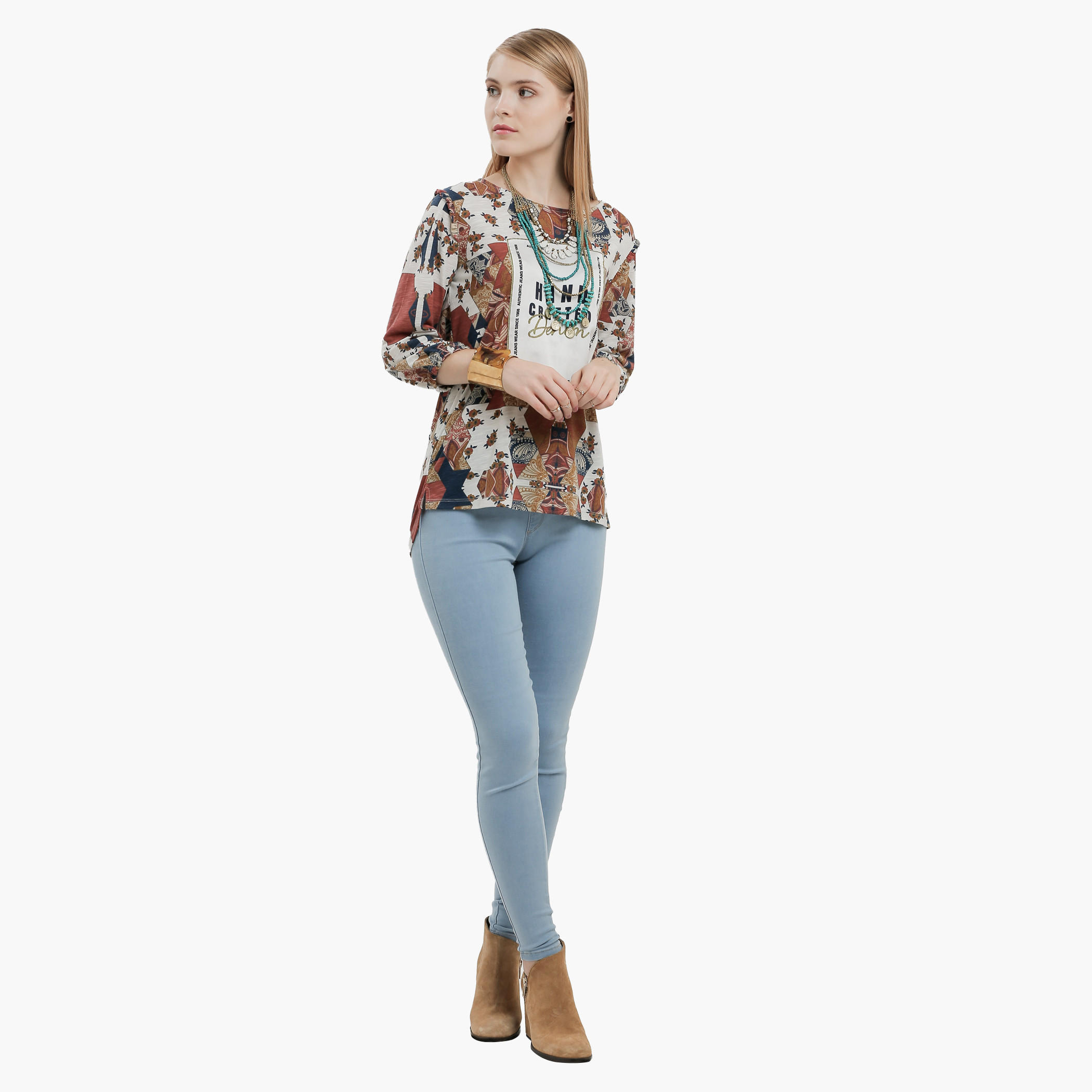 Lee Cooper Full Length Jeggings with Elasticised Waistband-women-clothing-bottoms-leggings-image-5