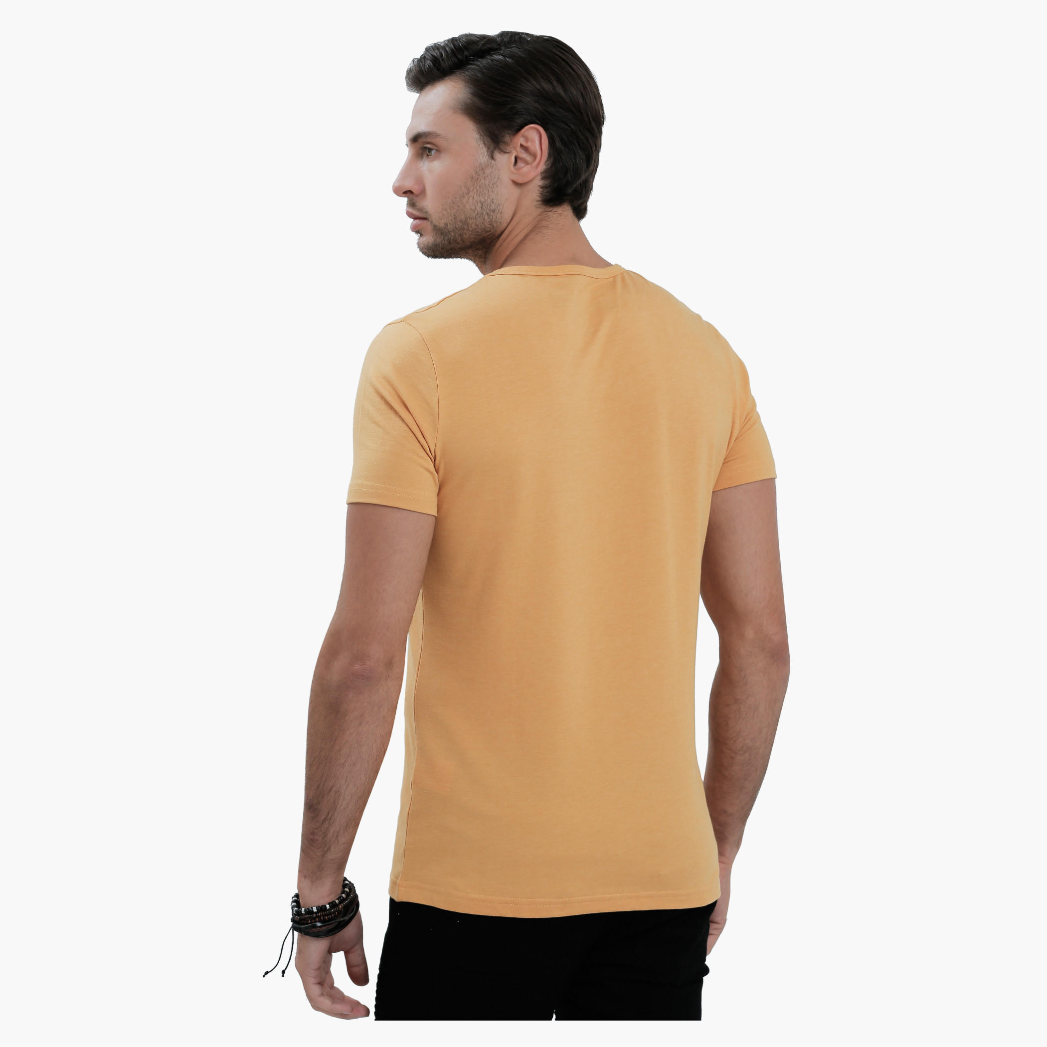 Lee Cooper Round Neck T-Shirt with Short Sleeves in Slim Fit-men-clothing-tshirtsandpolos-tshirts-image-12