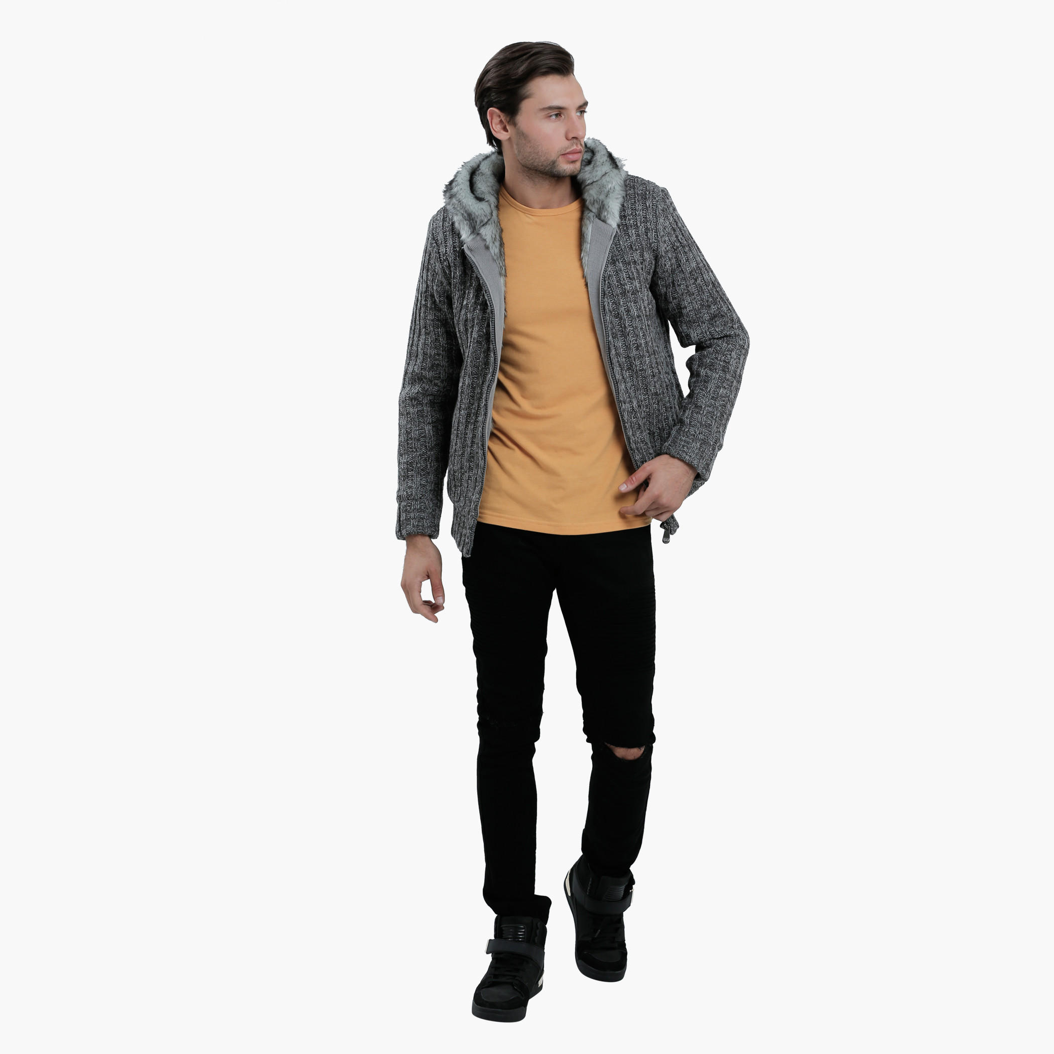 Lee Cooper Round Neck T-Shirt with Short Sleeves in Slim Fit-men-clothing-tshirtsandpolos-tshirts-image-15