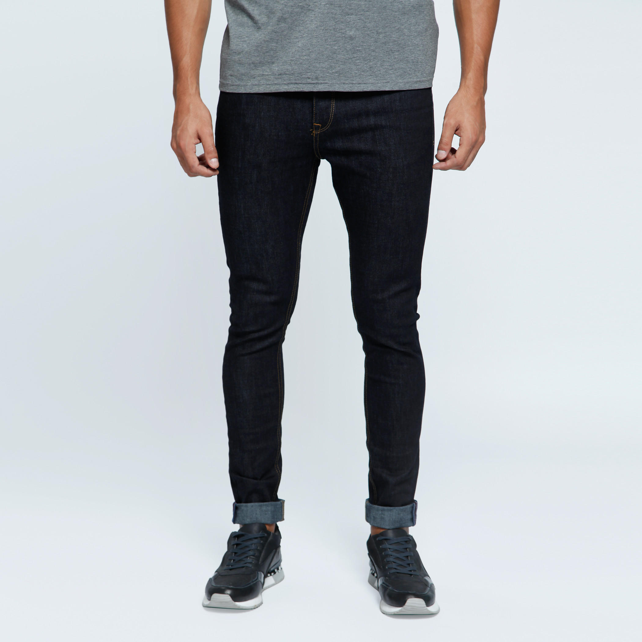 Lee Cooper Full Length Denim Pants in Skinny Fit-men-clothing-bottoms-jeans-image-1