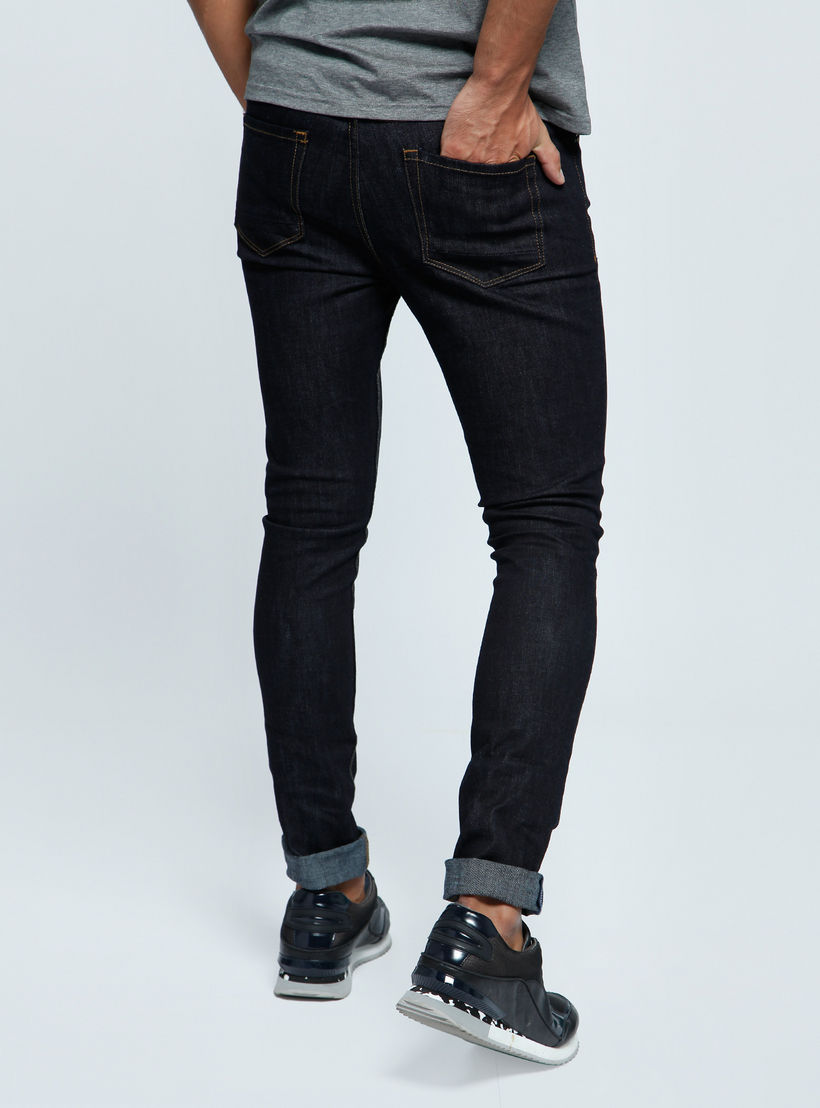 Lee Cooper Full Length Denim Pants in Skinny Fit-men-clothing-bottoms-jeans-image-2
