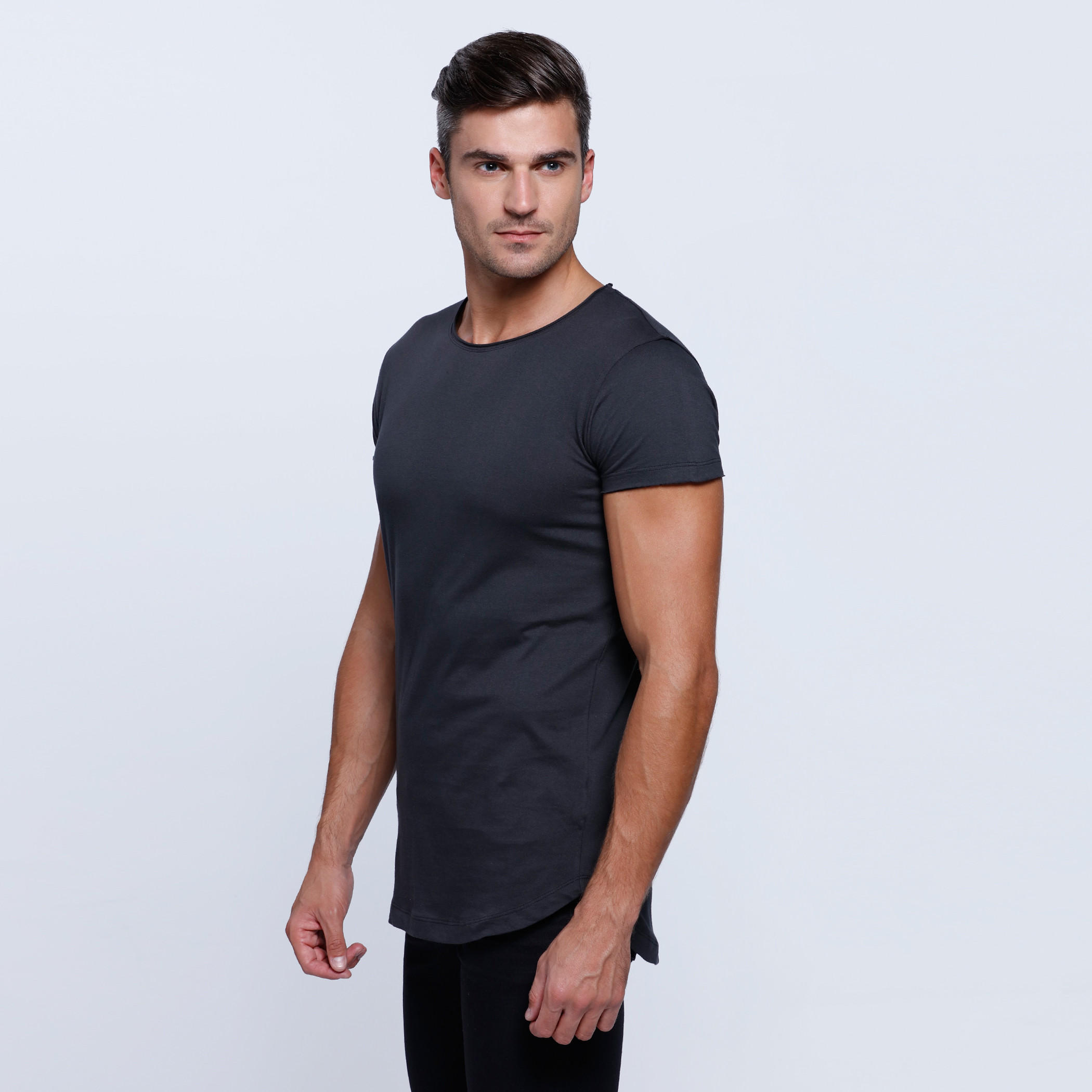 Lee Cooper Crew Neck T-Shirt with Short Sleeves-men-clothing-tshirtsandpolos-tshirts-image-8