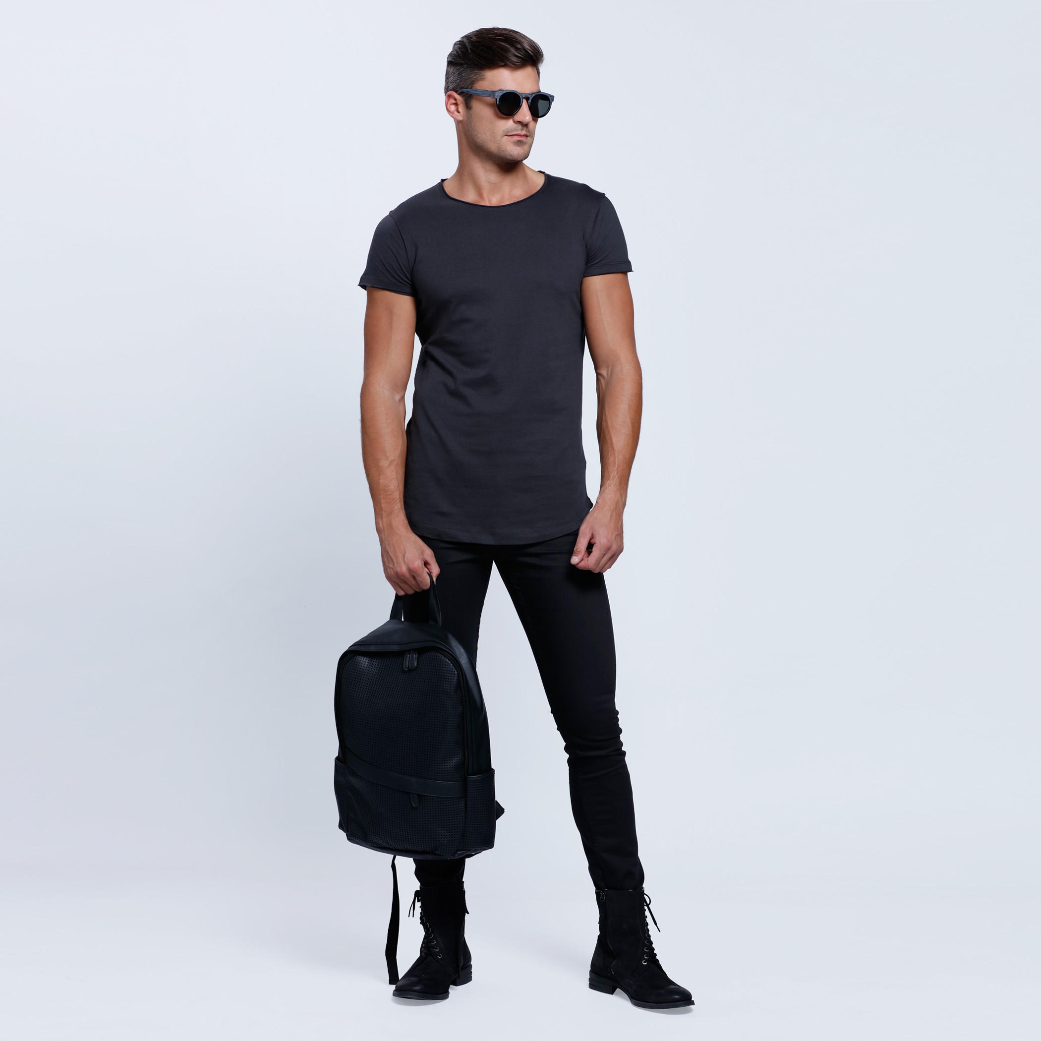 Lee Cooper Crew Neck T-Shirt with Short Sleeves-men-clothing-tshirtsandpolos-tshirts-image-10