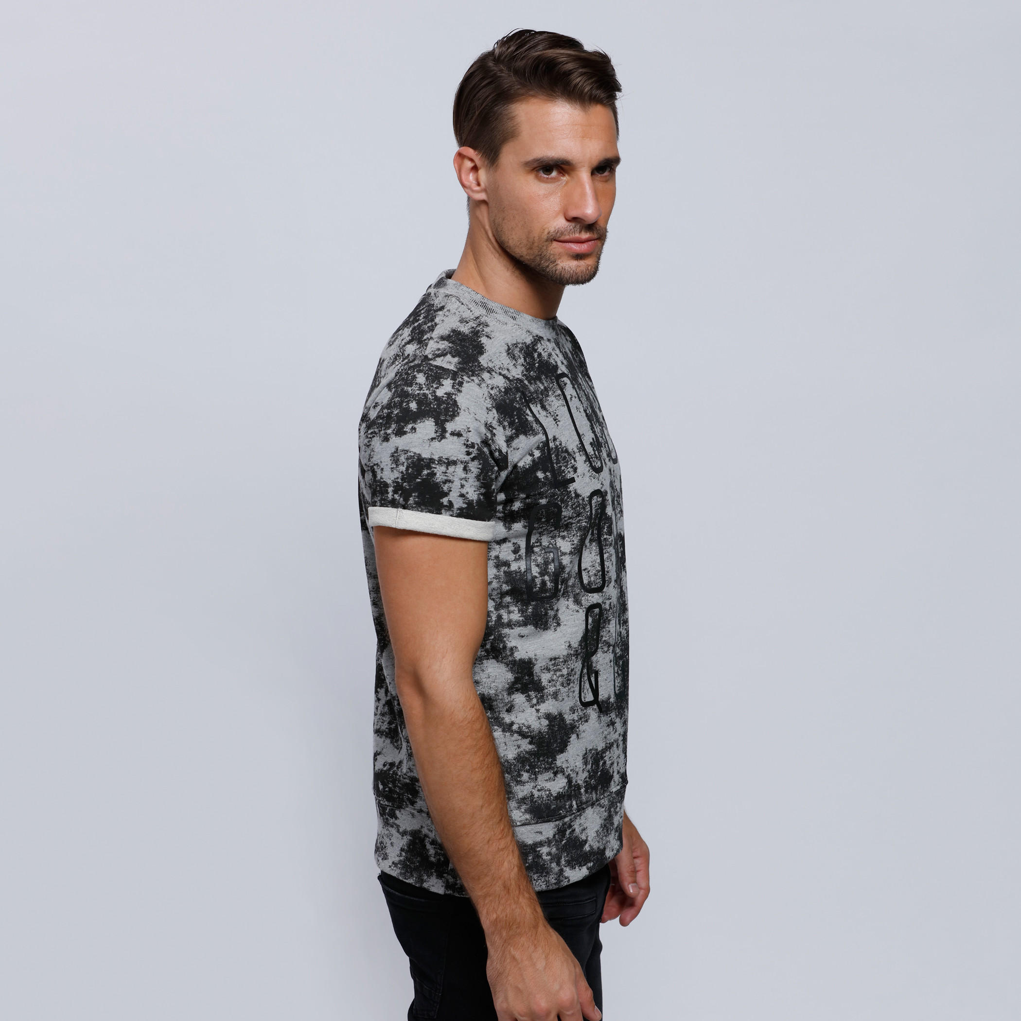 Lee Cooper Printed Short Sleeves T-Shirt with Round Neckline-men-clothing-tshirtsandpolos-tshirts-image-3